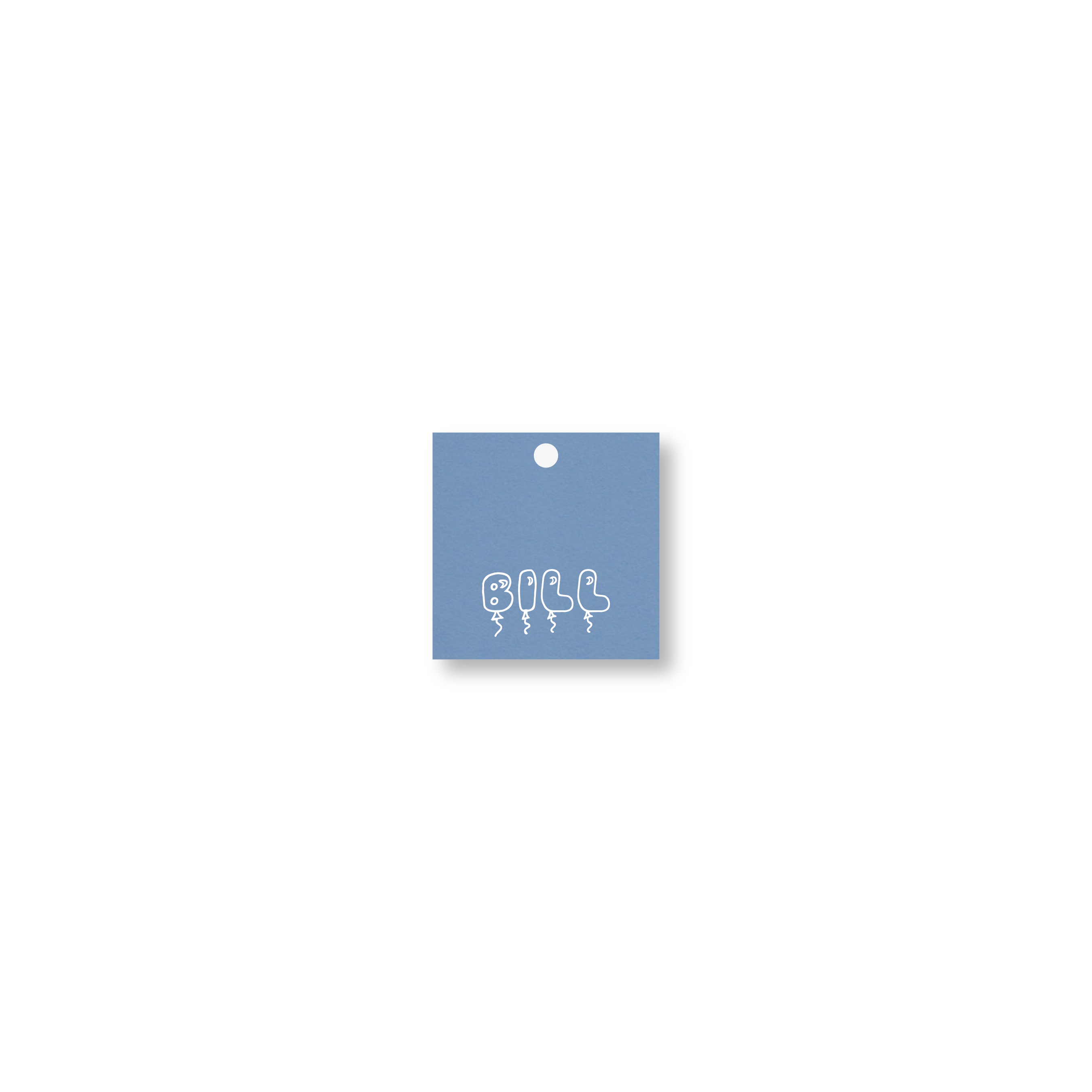 Bill Birthday Tag
