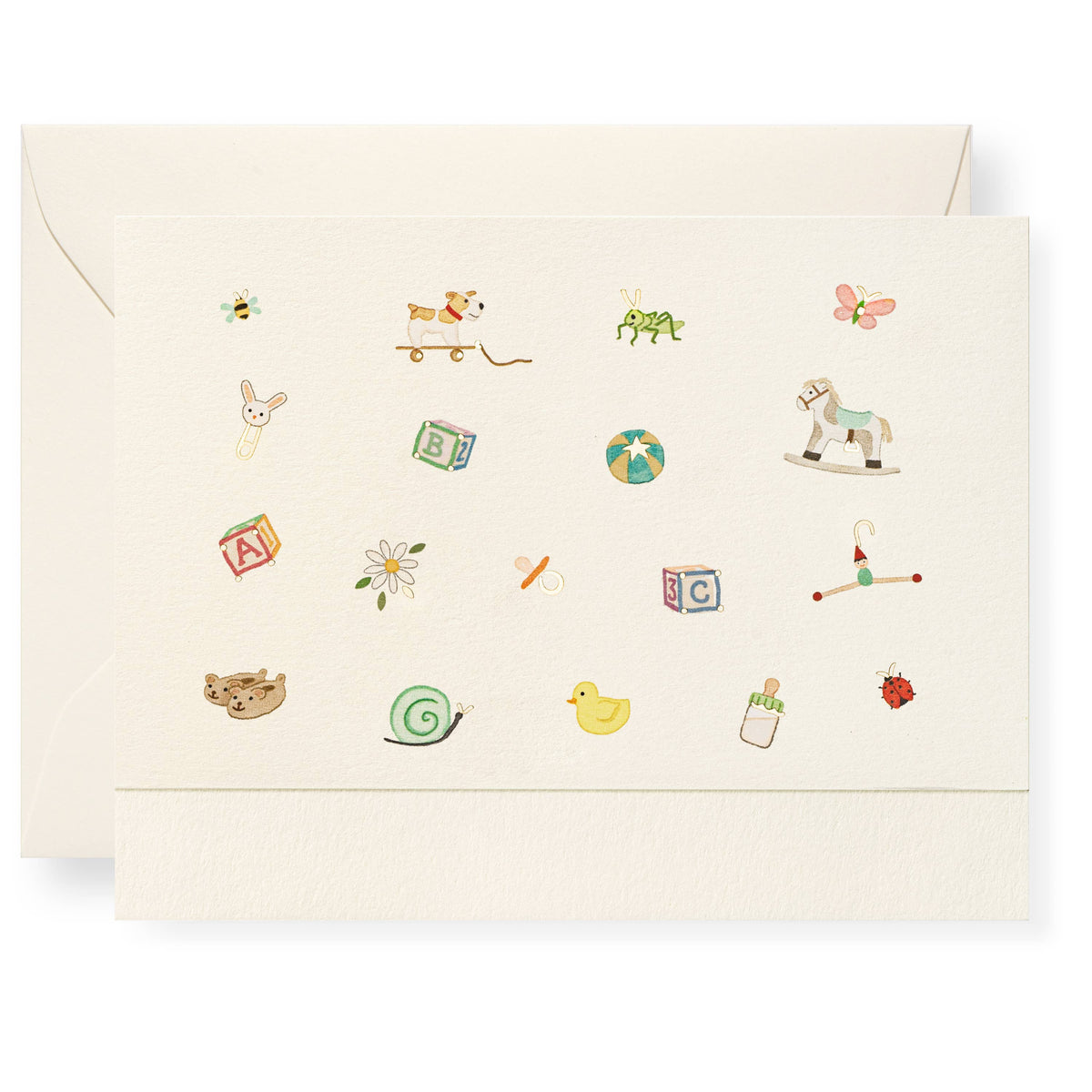 Baby Note Card Box