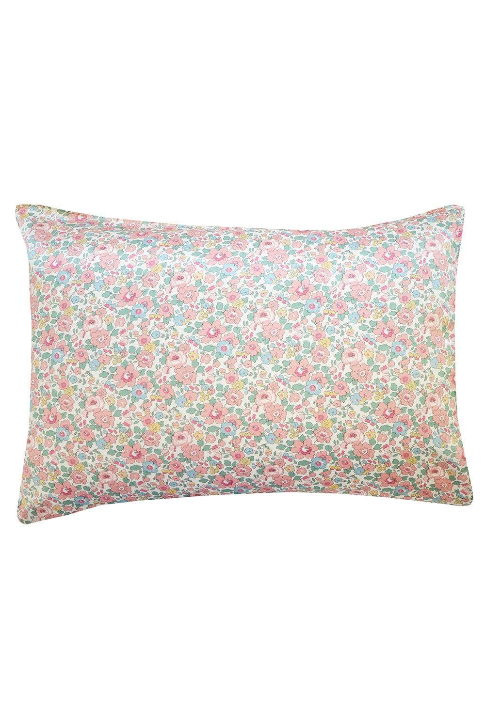 Coco Wolf Liberty Fabrics Silk Satin Standard Pillowcase