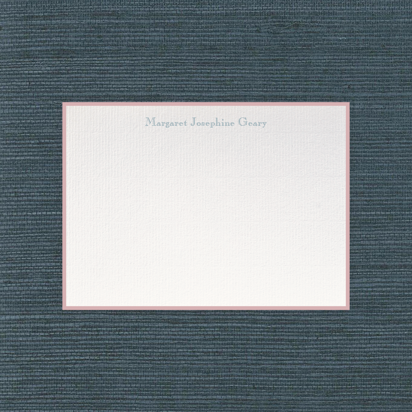 Camden Laid Paper Notecard