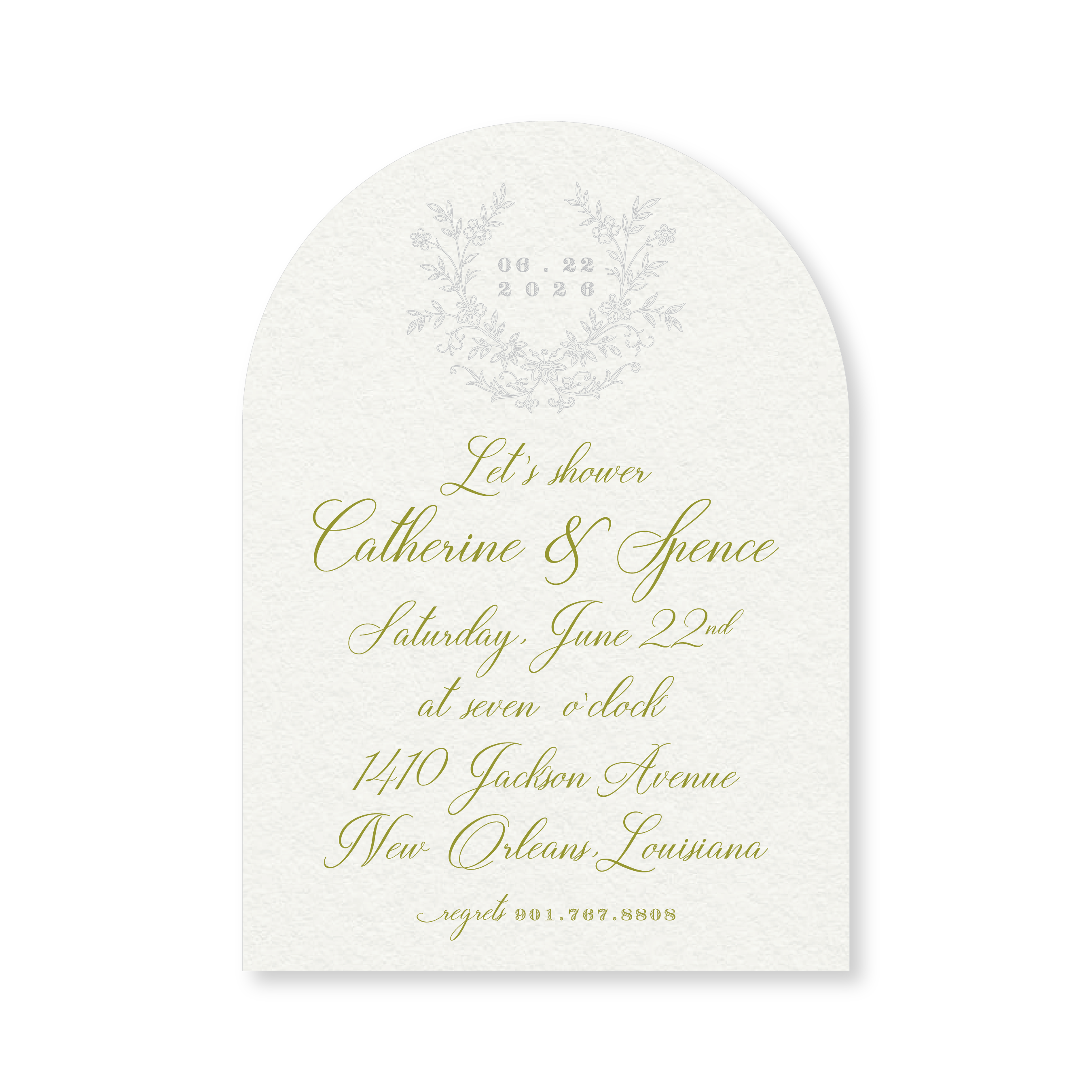 Catherine Bridal Invitation