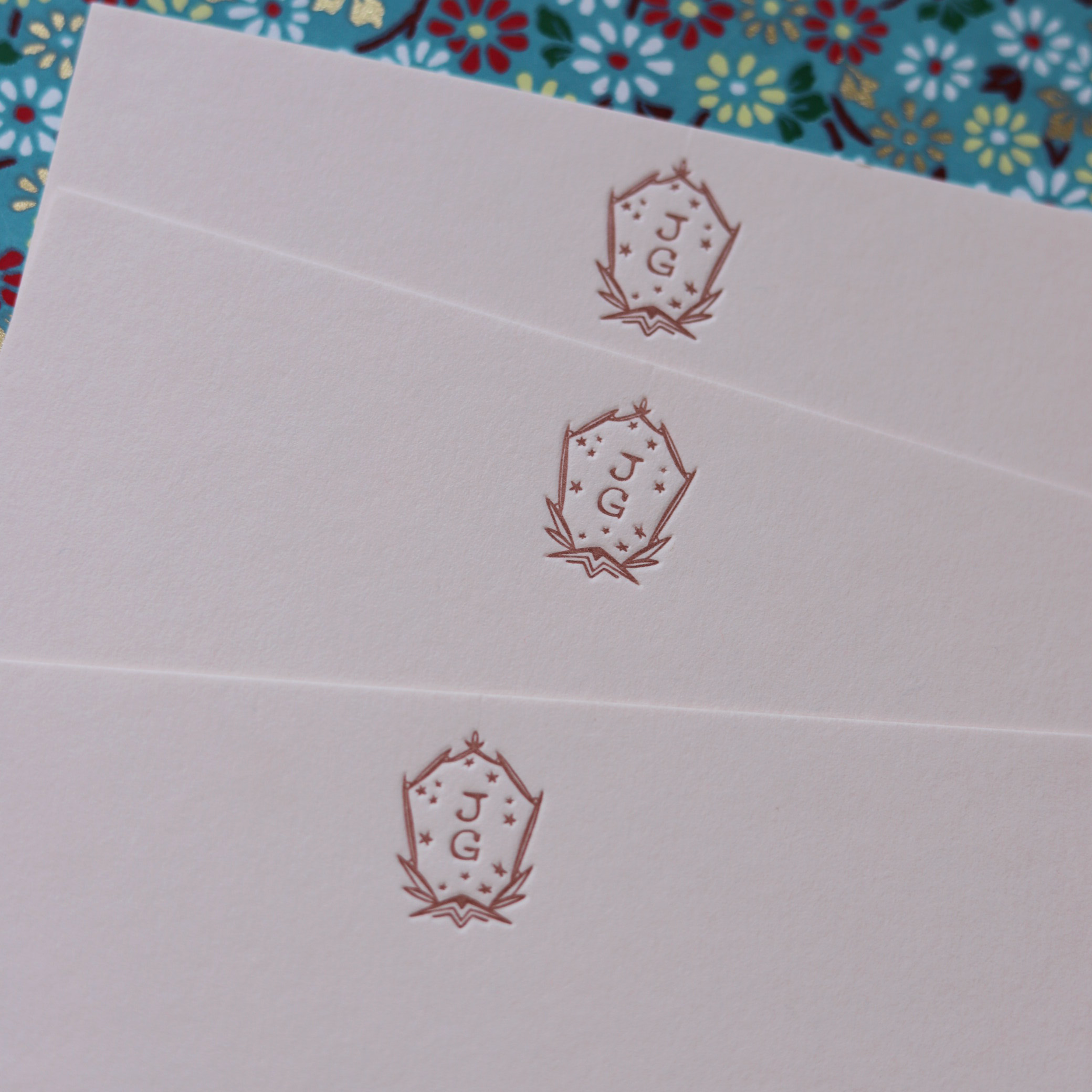 Lucky Star Letterpress Stationery