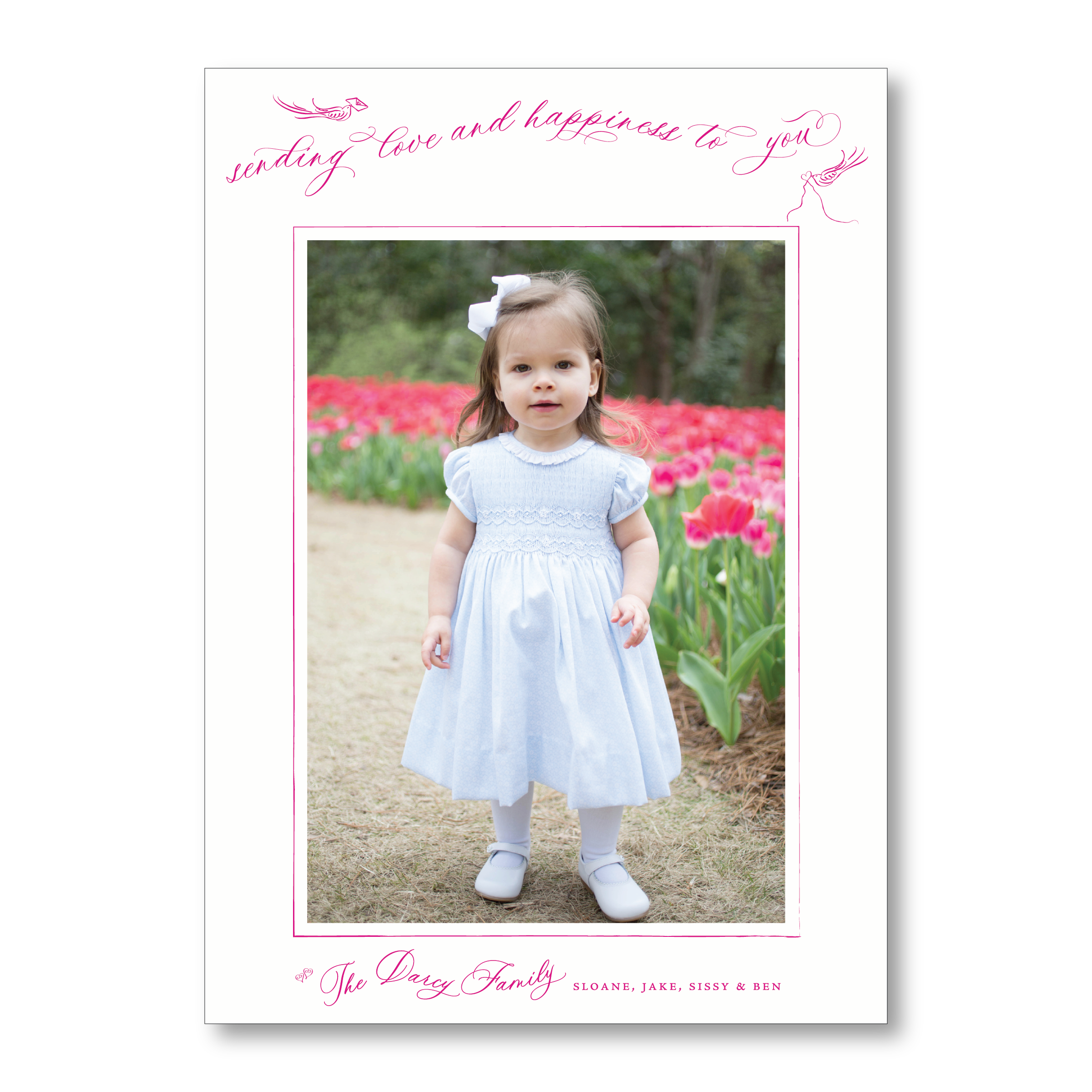 The Darcy Valentines Card