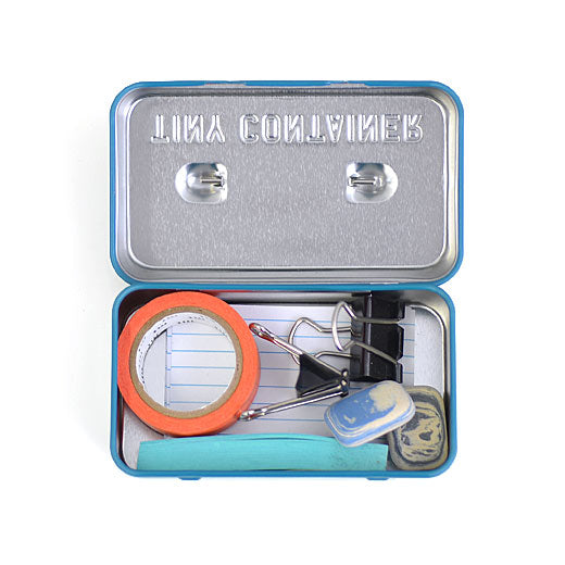 Tiny Tin Container with Handle