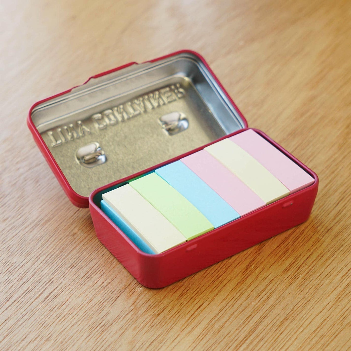 Tiny Tin Container with Handle
