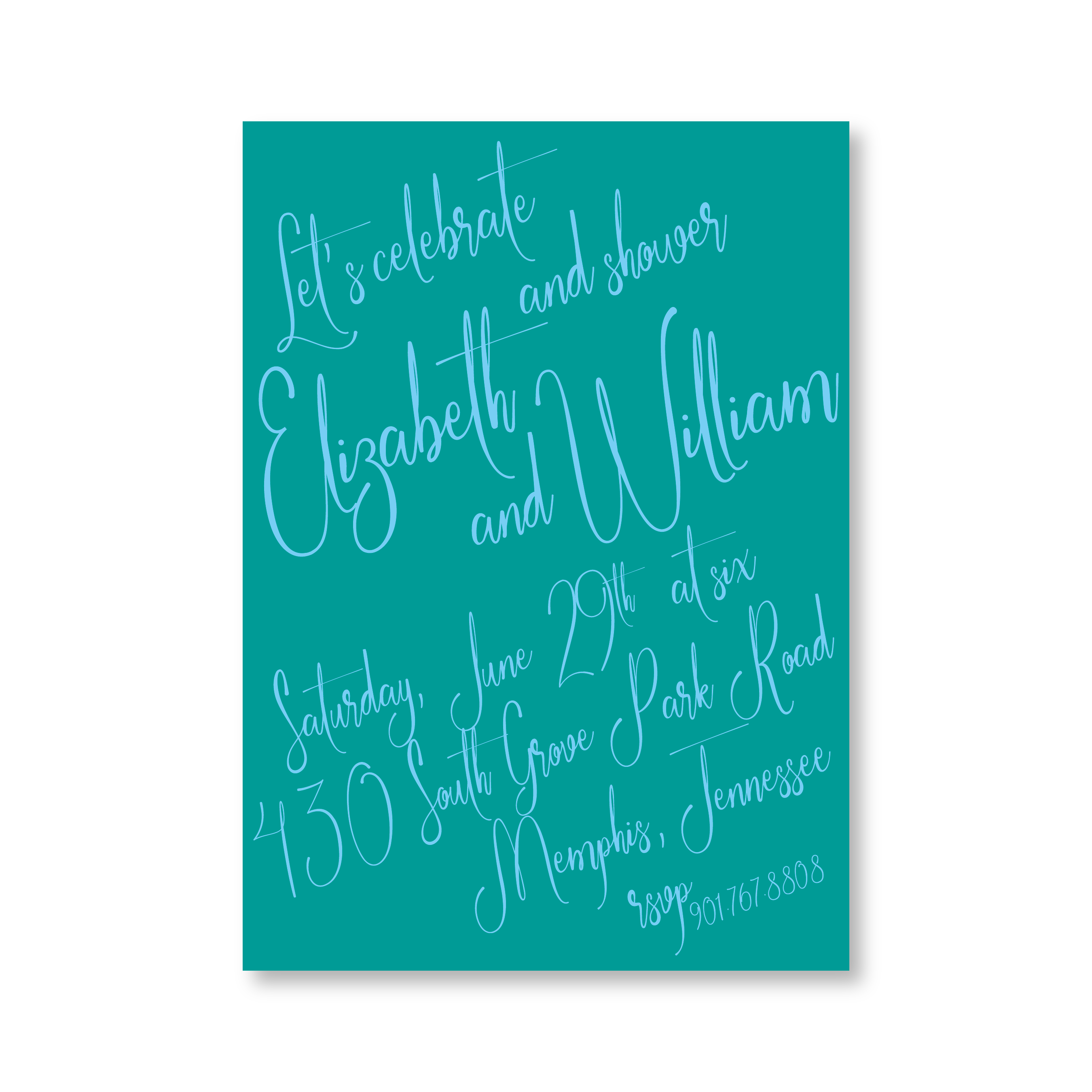 Elizabeth Bridal Invitation