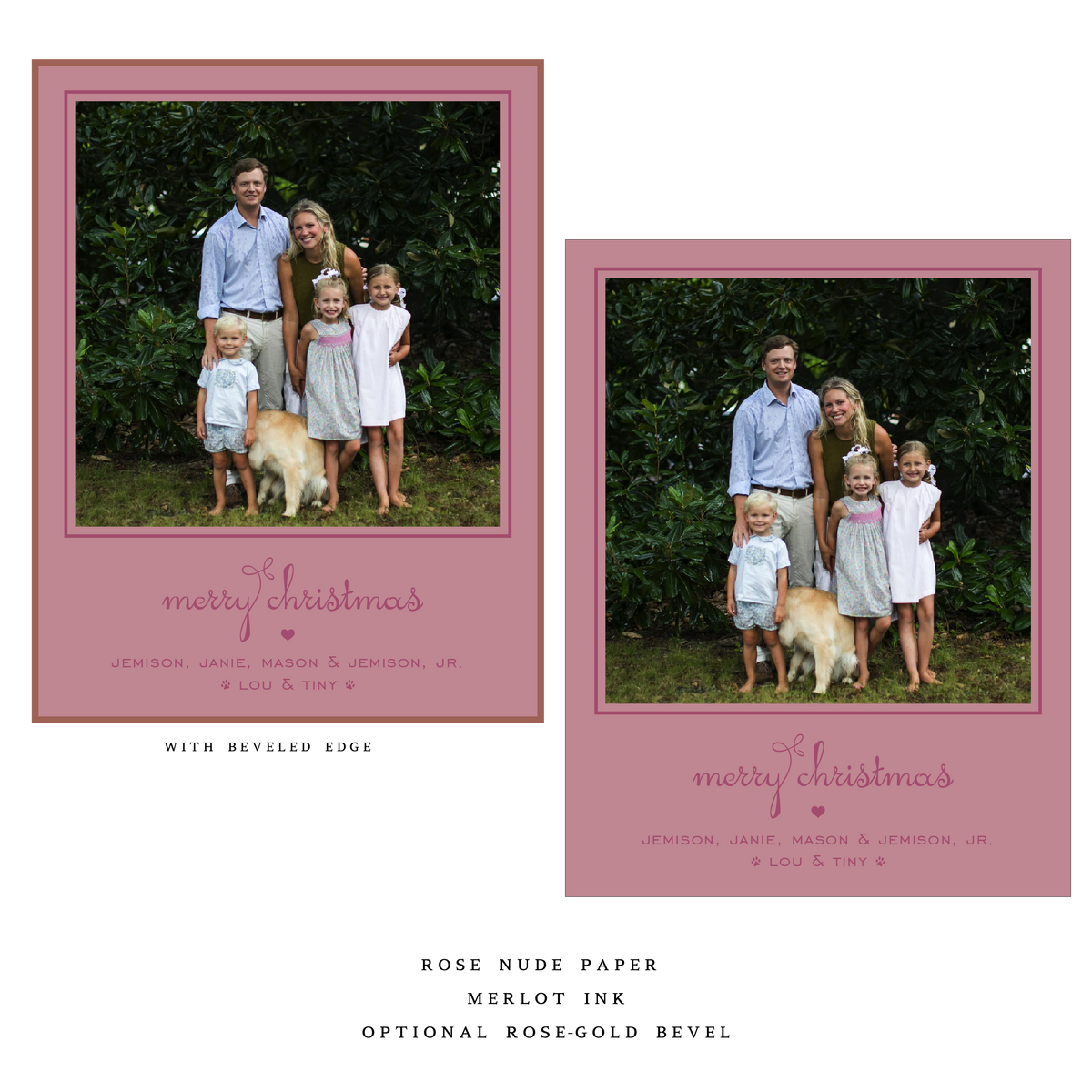 Estelle Small Luxe Holiday Card