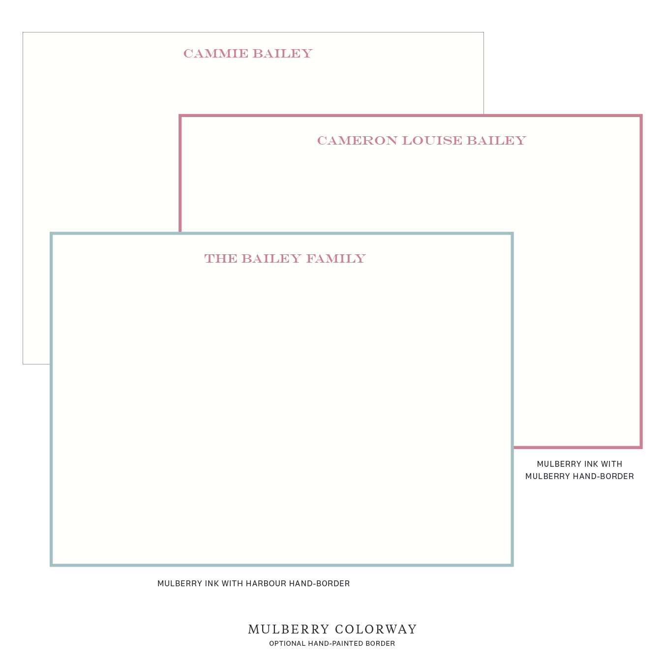 Hampstead Laid Paper Notecard