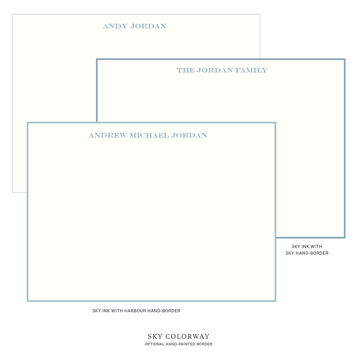 Hampstead Laid Paper Notecard