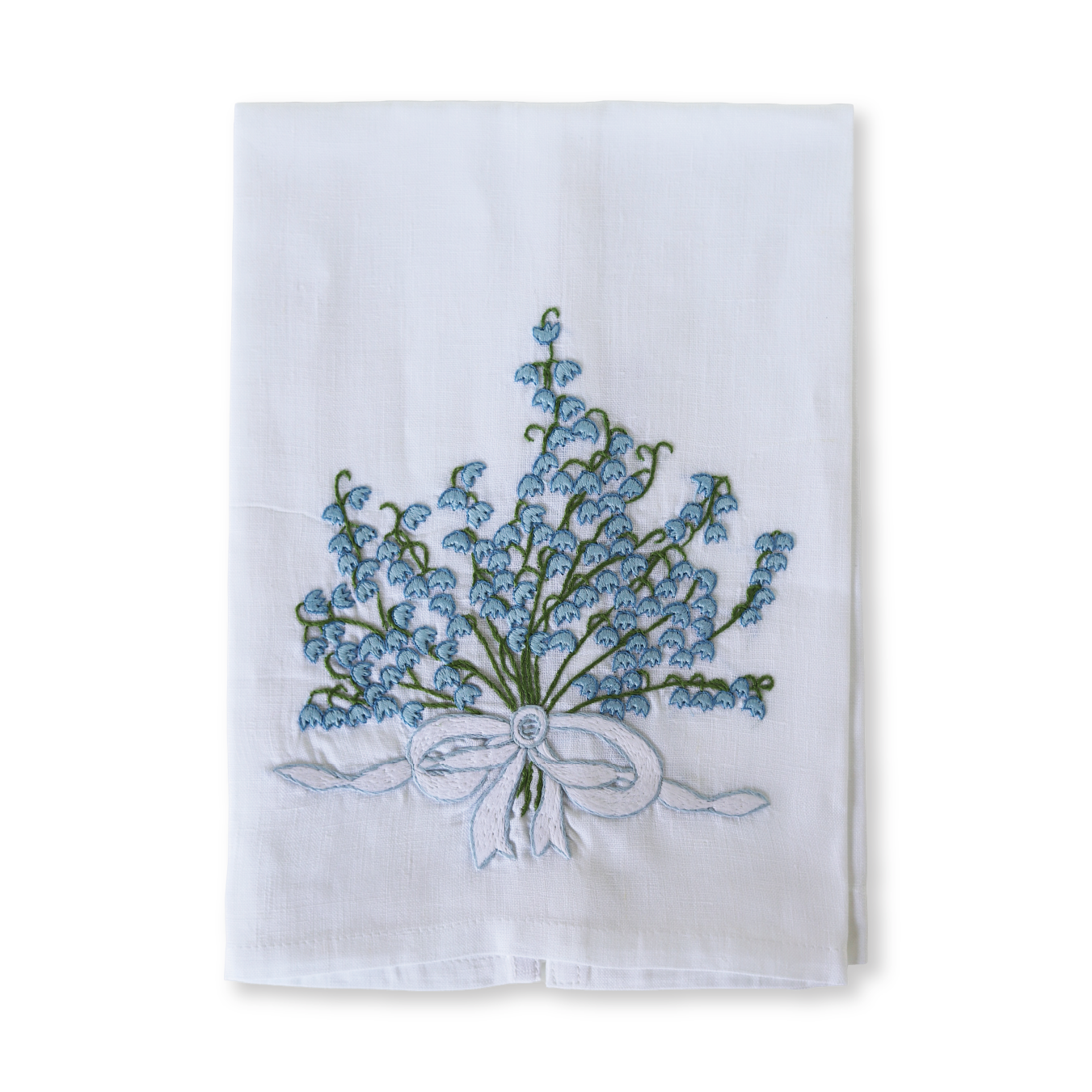 Sweet William Guest Towel, Blue