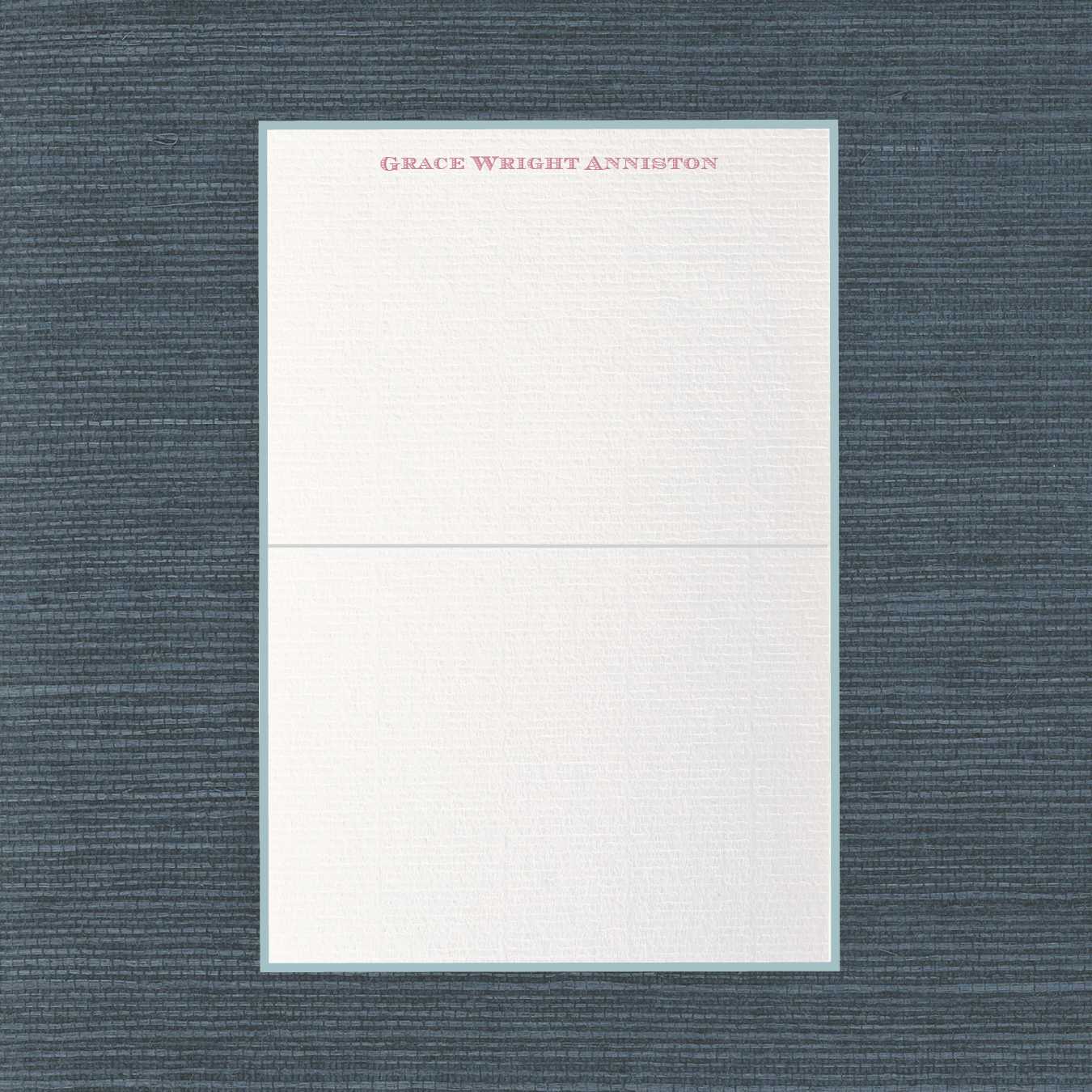 Heath Laid Paper Letter Sheet