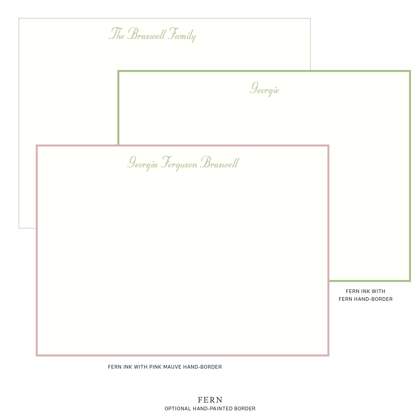 Mayfair Laid Paper Notecard