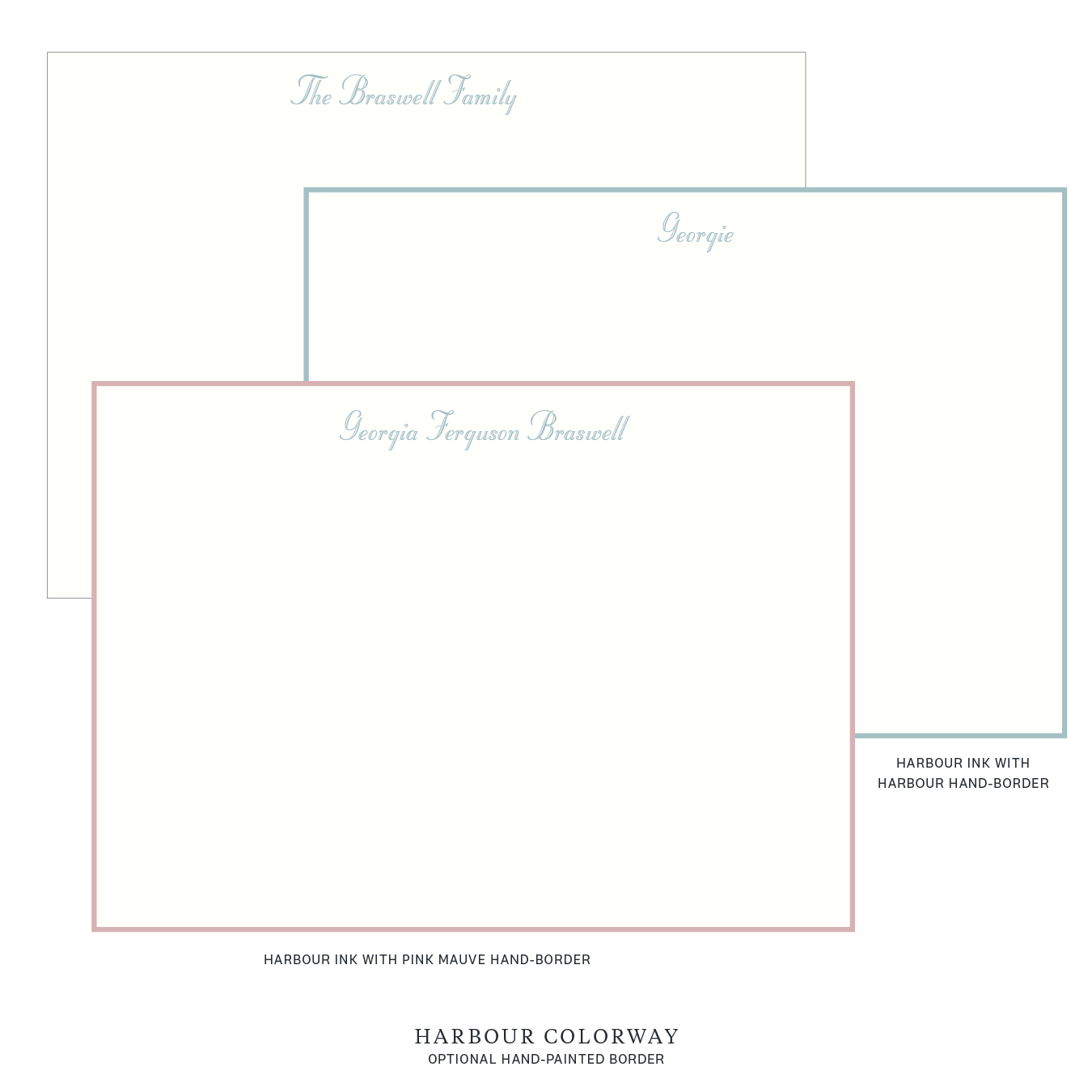 Mayfair Laid Paper Notecard
