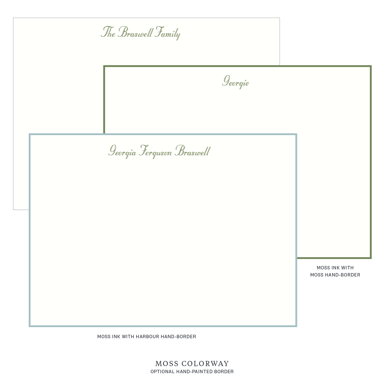 Mayfair Laid Paper Notecard