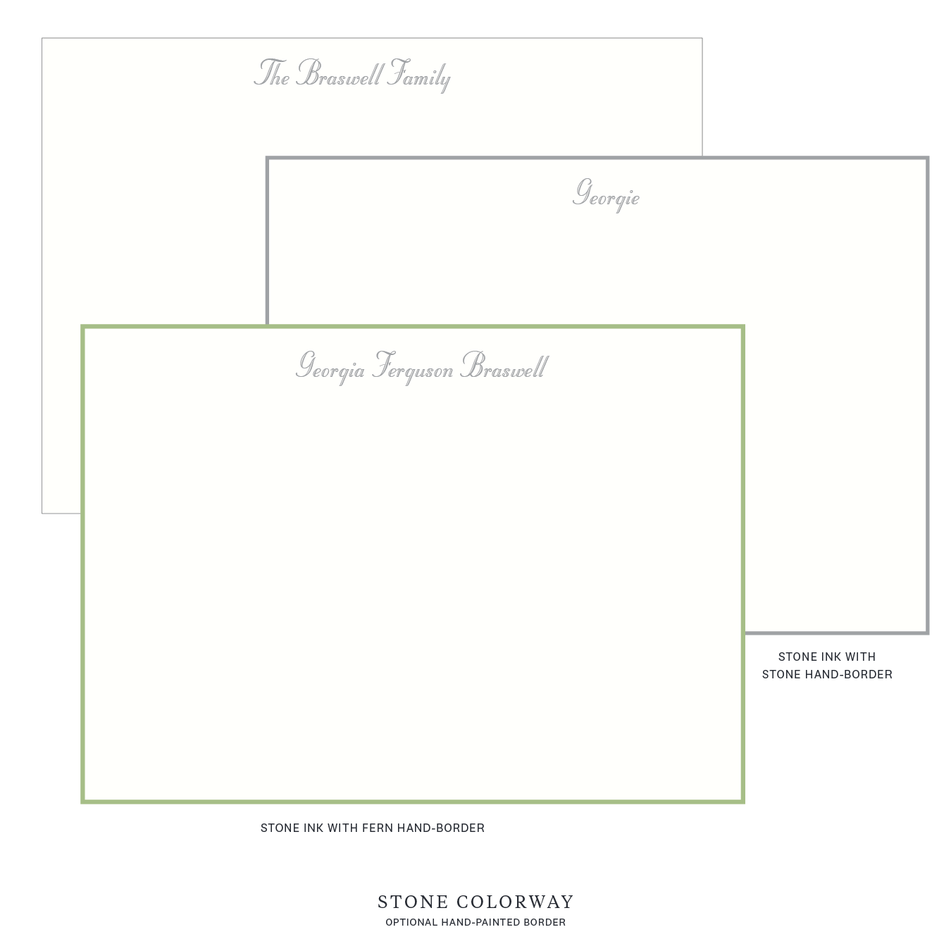 Mayfair Laid Paper Notecard