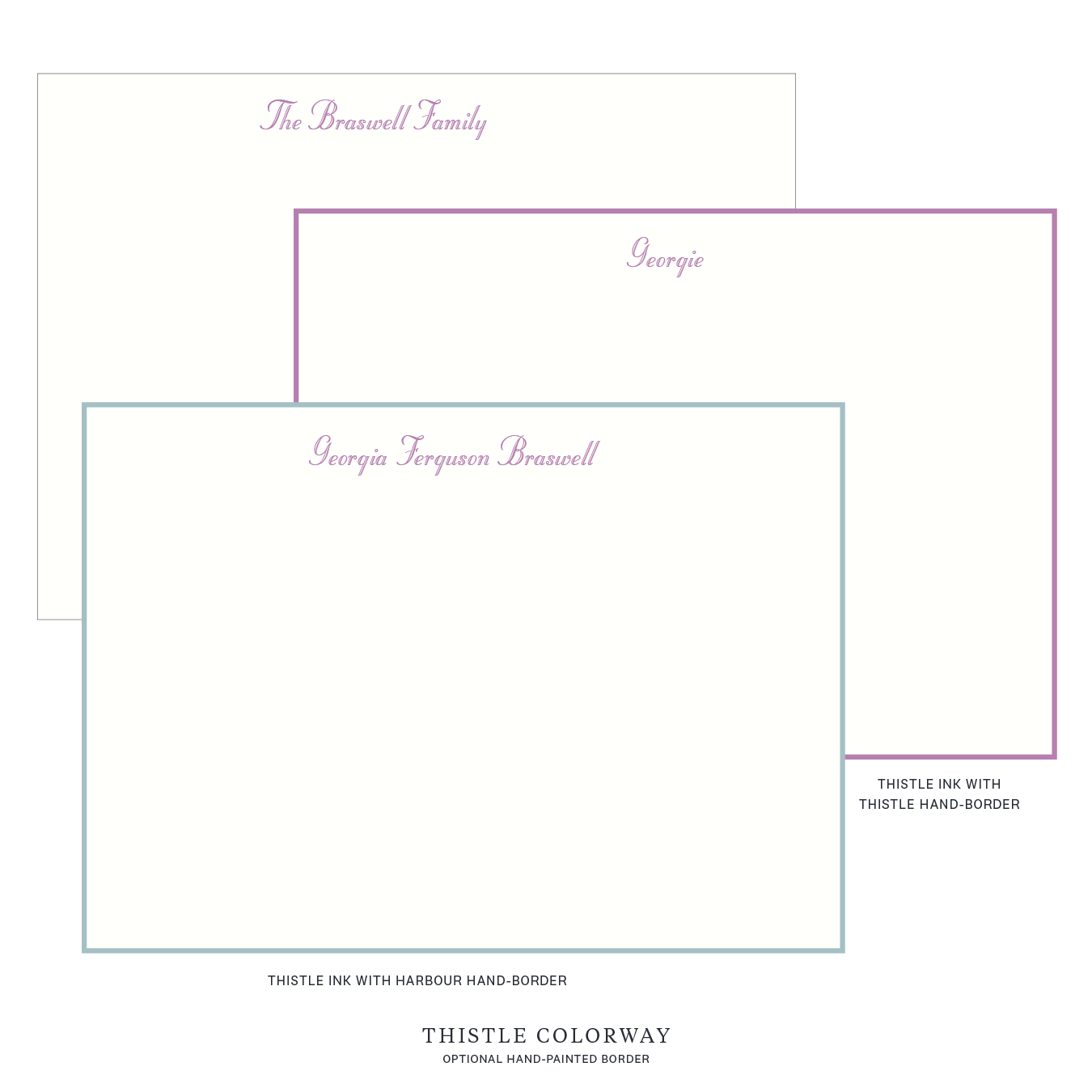 Mayfair Laid Paper Notecard