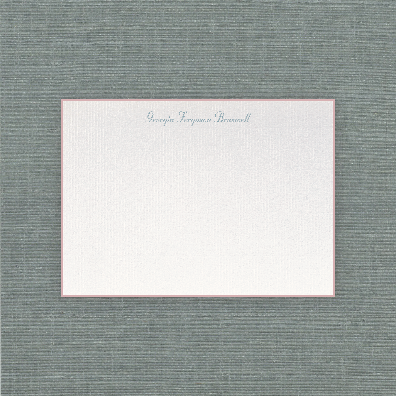 Mayfair Laid Paper Notecard