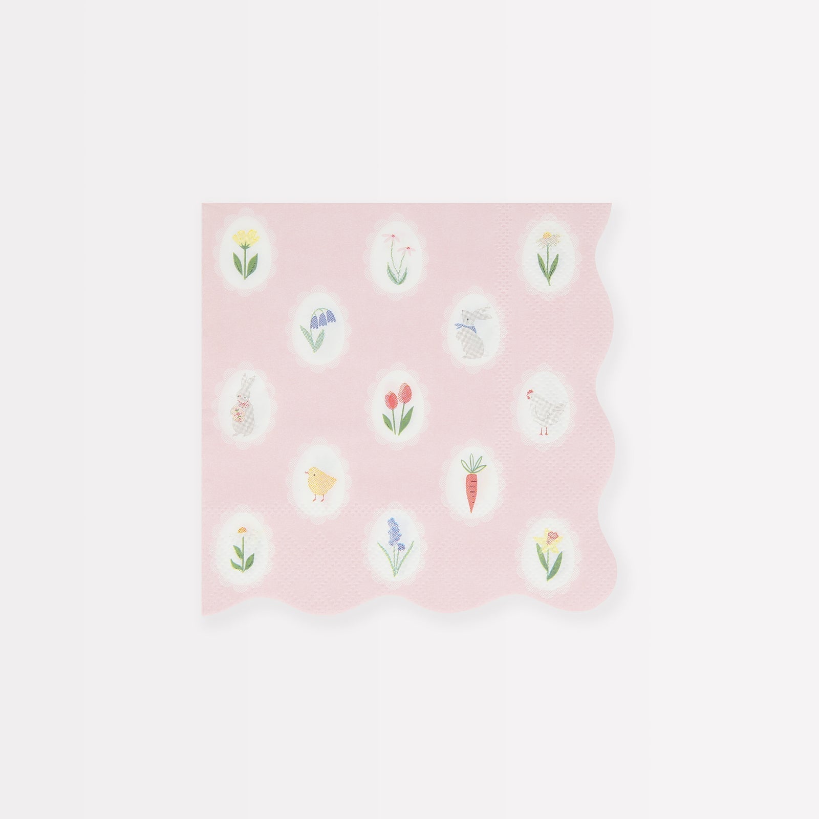 Easter Cameo Paper Cocktail Napkins