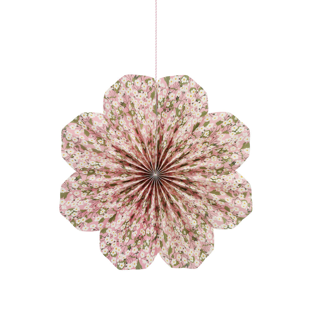 Meri Meri x Liberty Paper Pinwheel Decorations