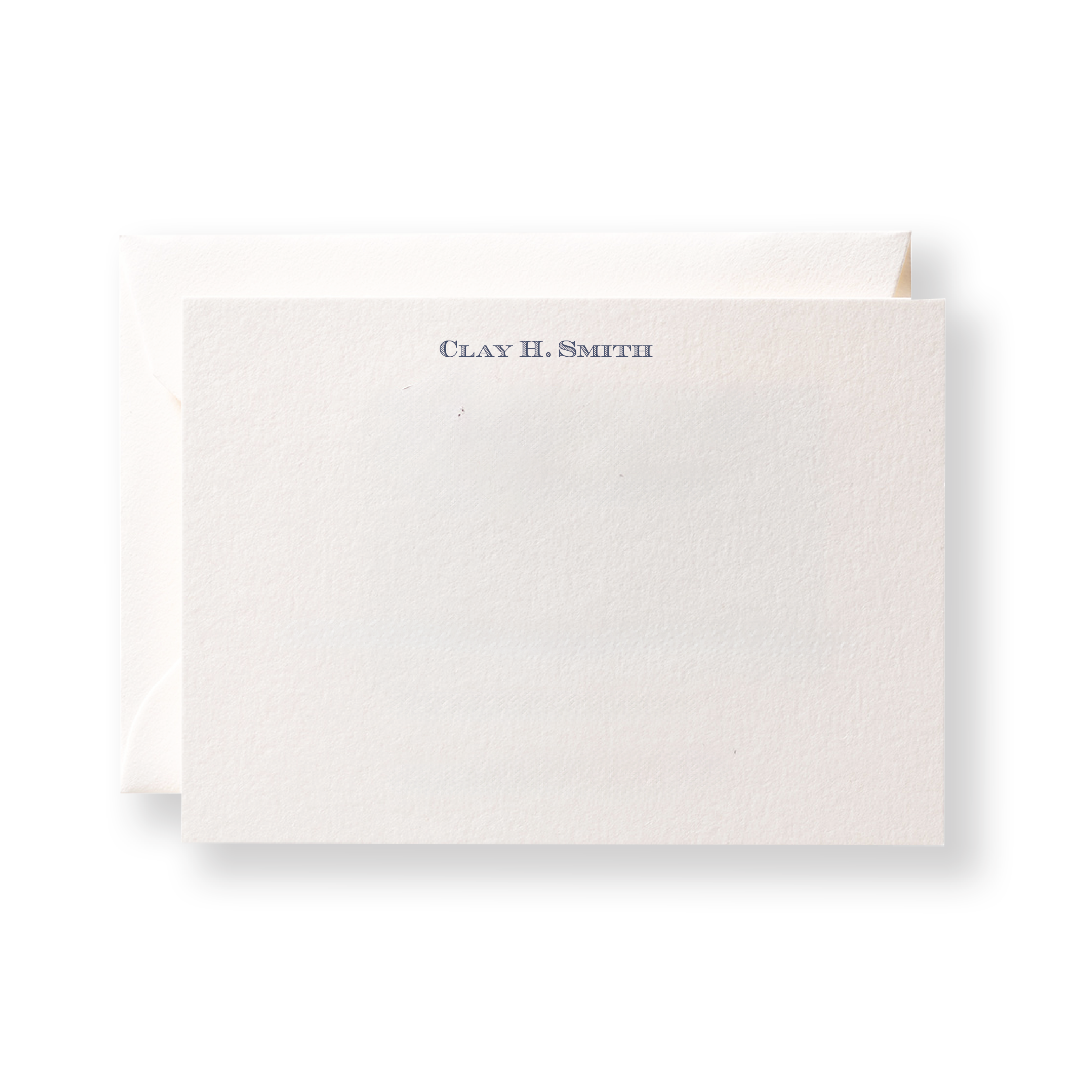 Clay Engraved Note