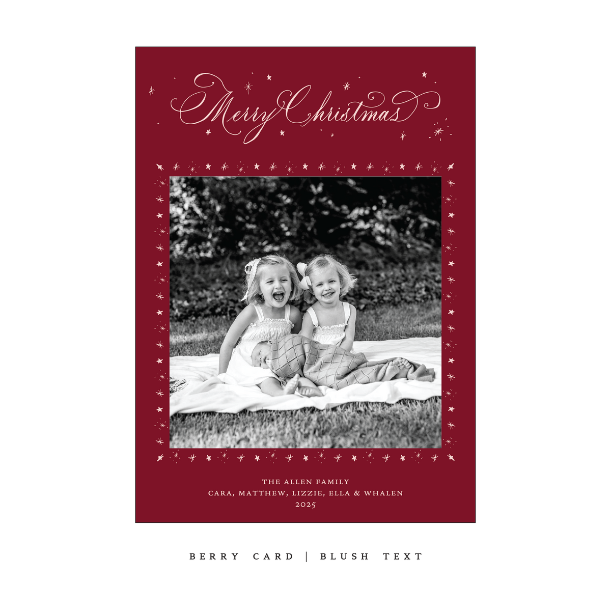 Middleton Classic Flat Print Holiday Card, Large (Archive)