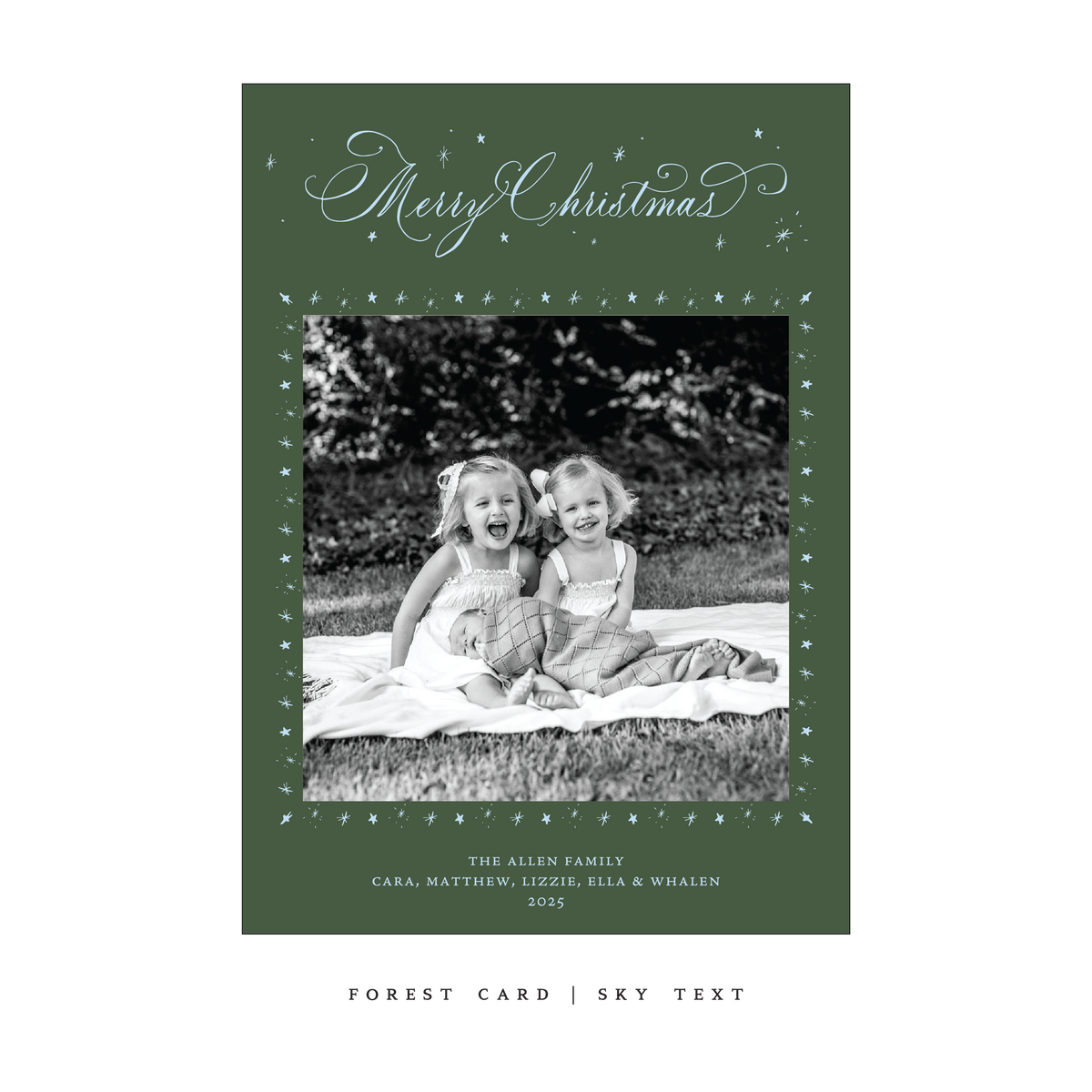 Middleton Classic Flat Print Holiday Card, Large (Archive)