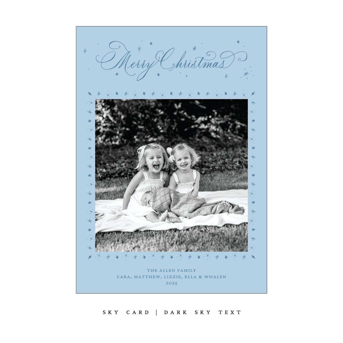 Middleton Classic Flat Print Holiday Card, Large (Archive)