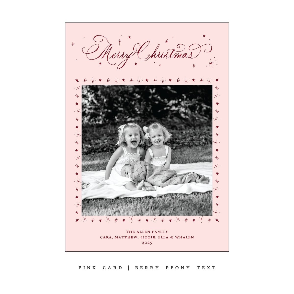 Middleton Classic Flat Print Holiday Card, Large (Archive)