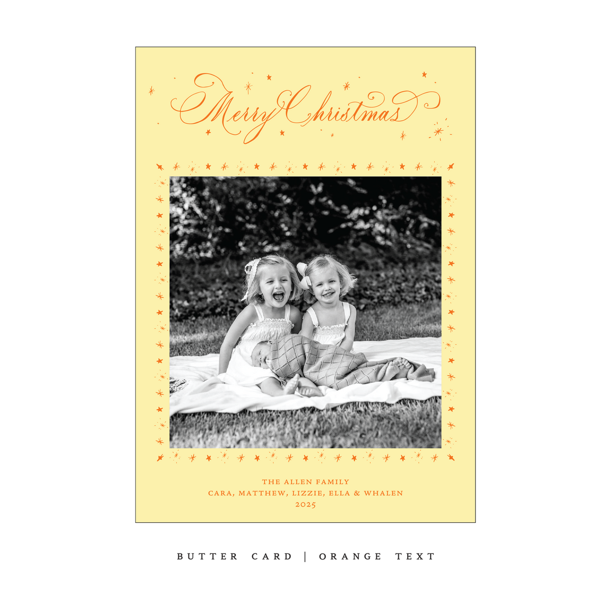 Middleton Classic Flat Print Holiday Card, Large (Archive)