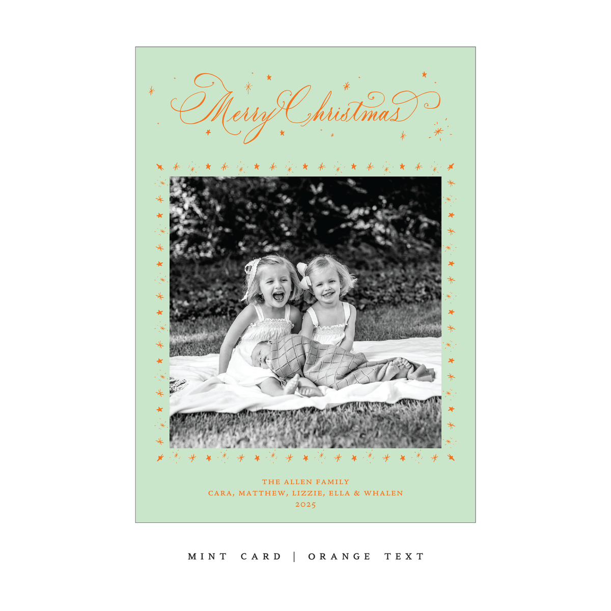 Middleton Classic Flat Print Holiday Card, Large (Archive)
