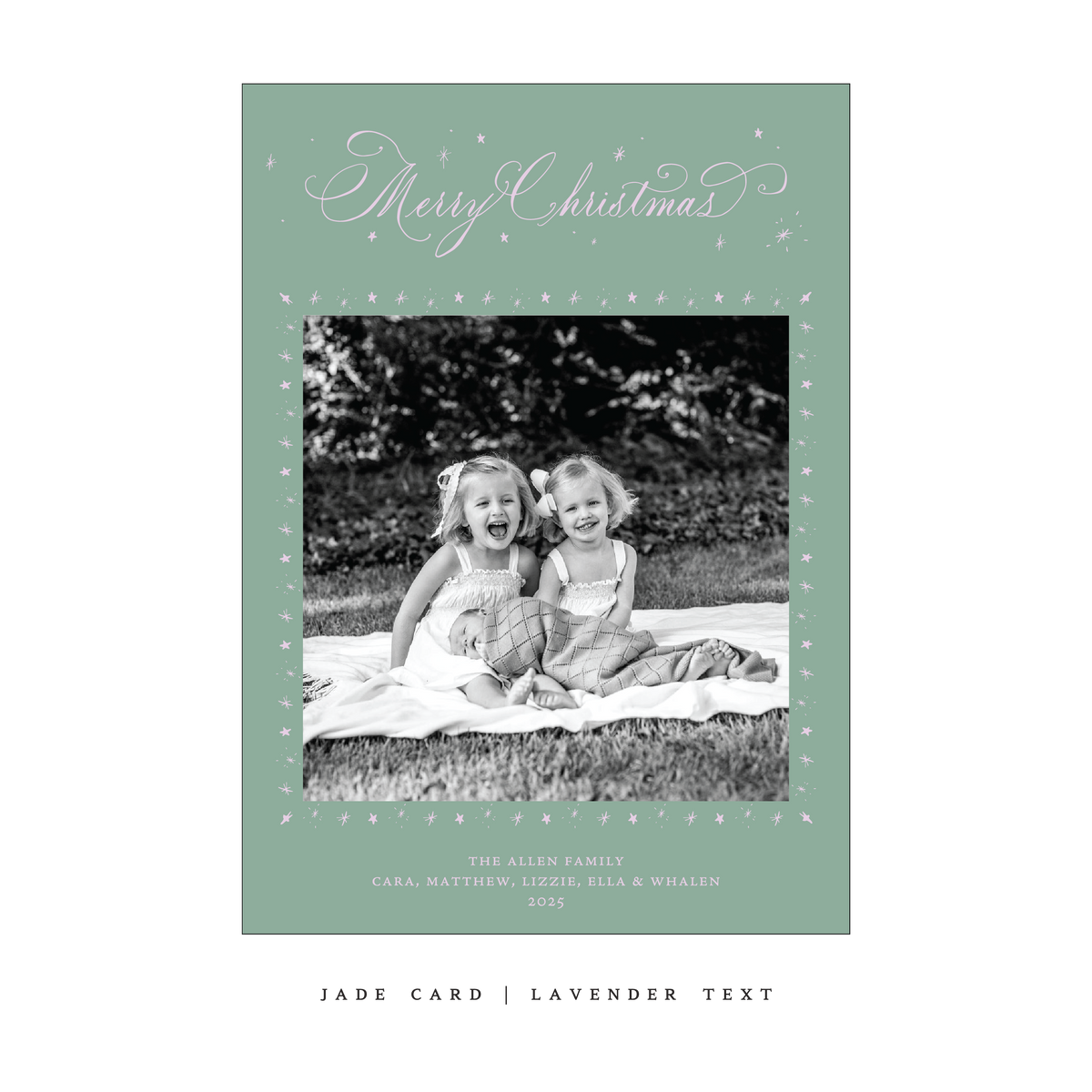 Middleton Classic Flat Print Holiday Card, Large (Archive)