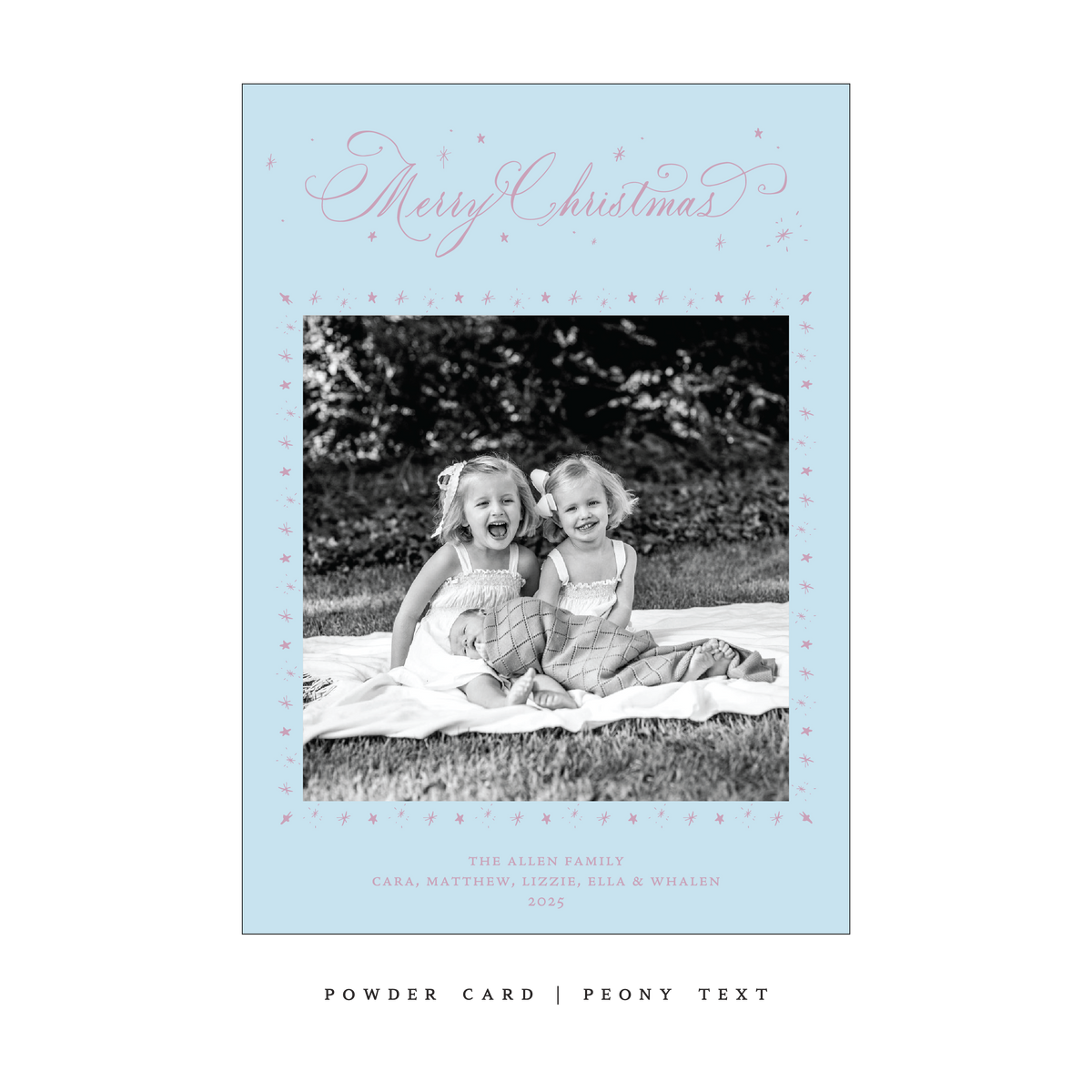Middleton Classic Flat Print Holiday Card, Large (Archive)