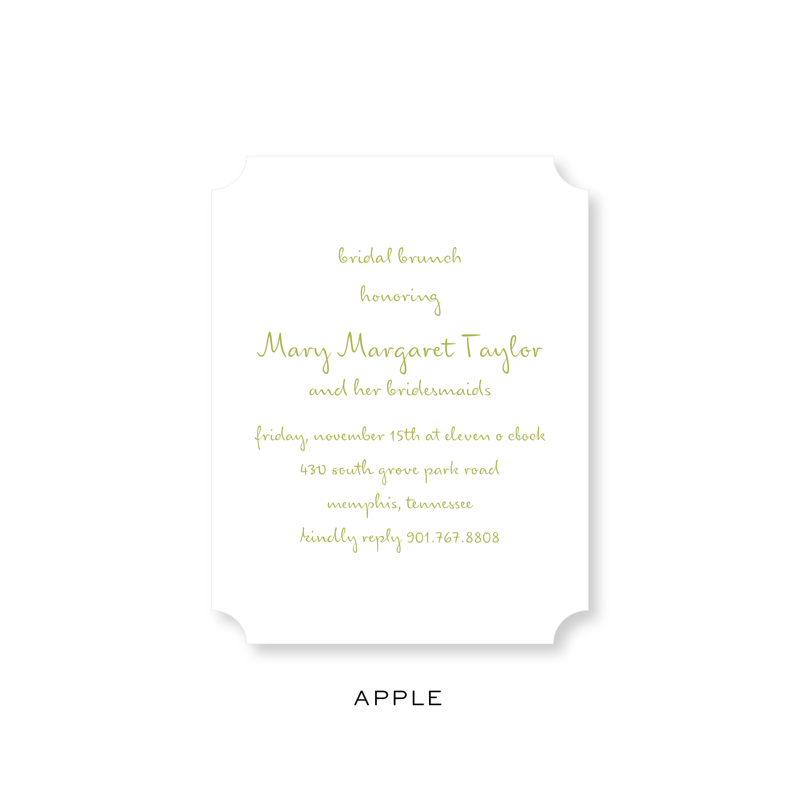 Nell Bridal Invitation