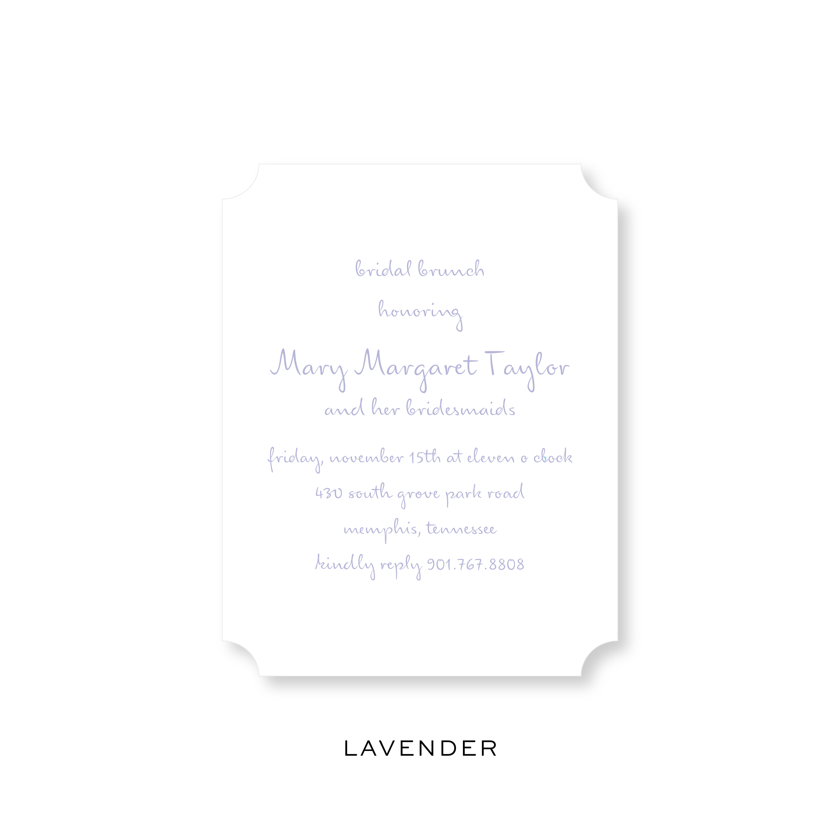Nell Bridal Invitation