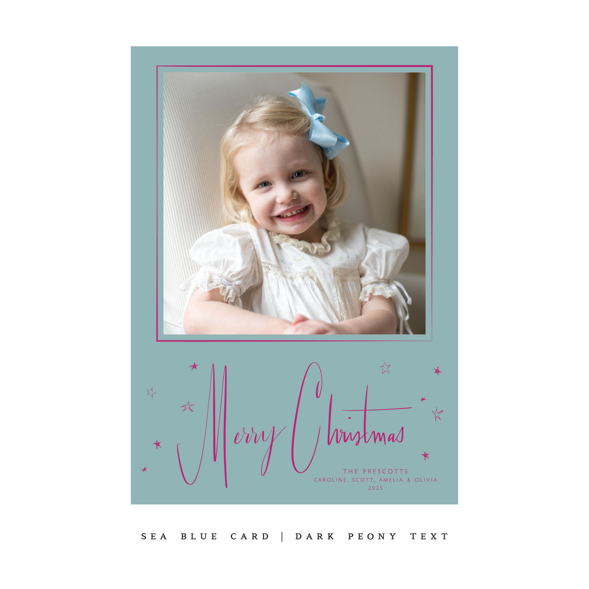 Norcross Classic Flat Print Holiday Card, Large (Archive)