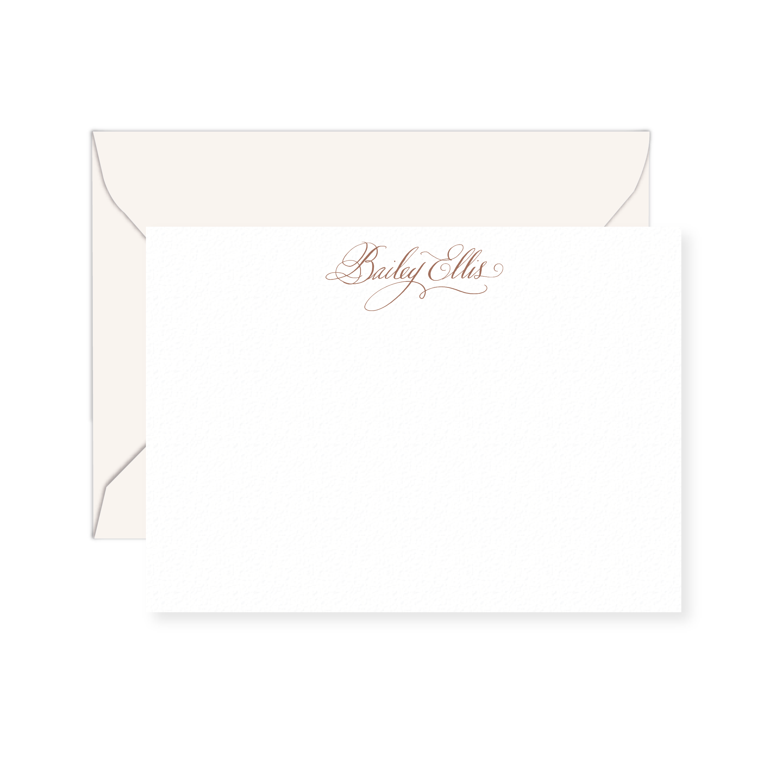 Bailey Calligraphy Classic Printed Note