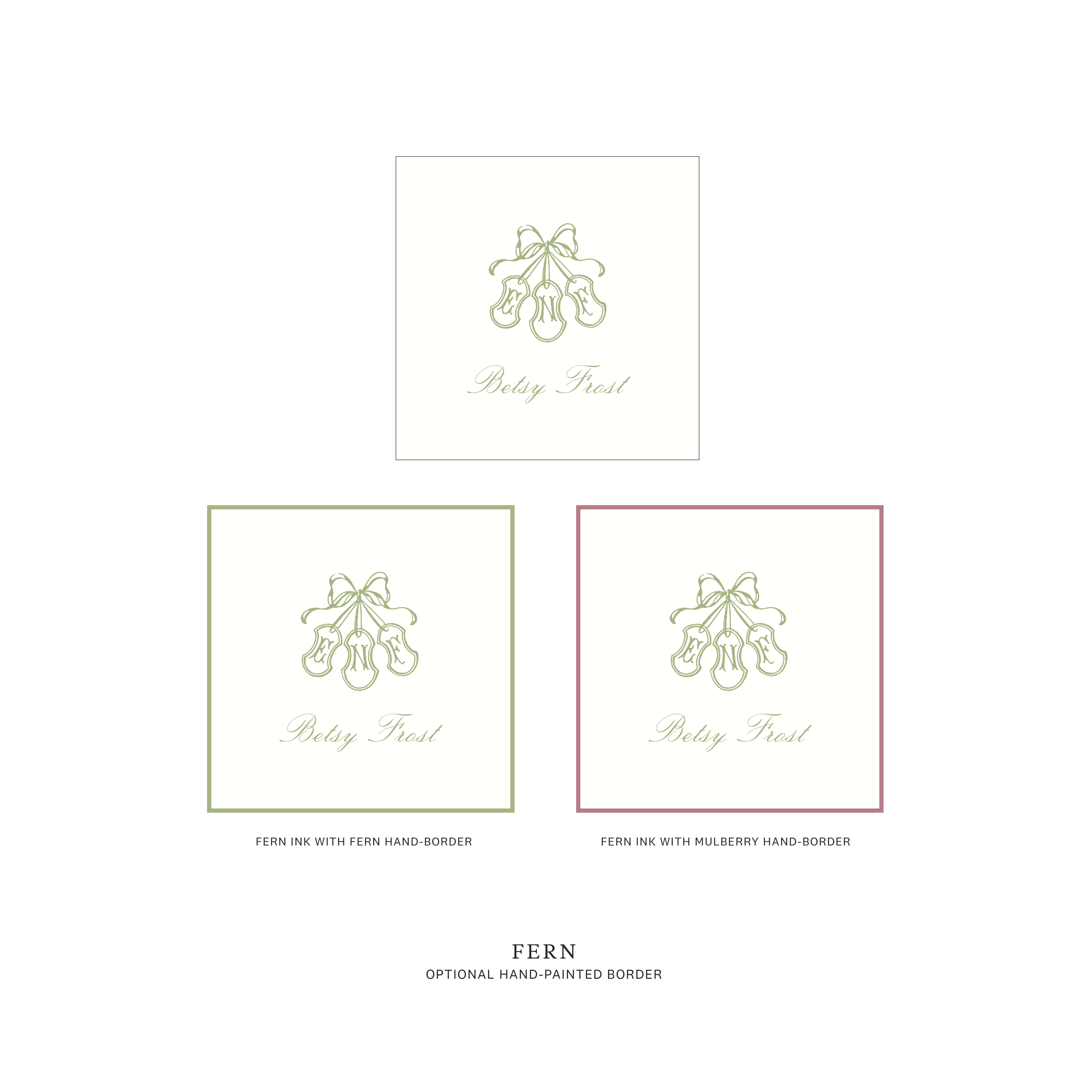 Sutton Motif Gift Enclosures