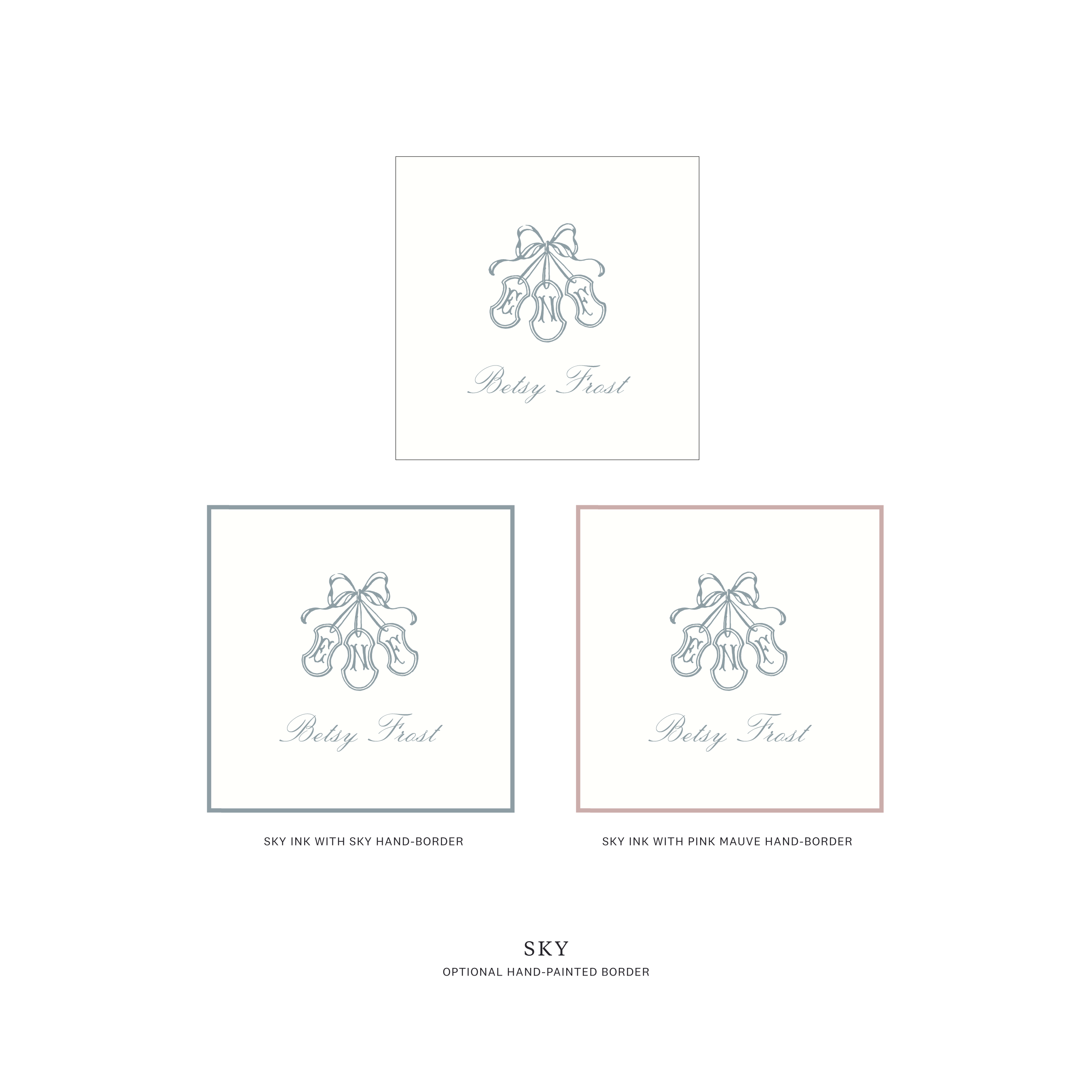 Sutton Motif Gift Enclosures