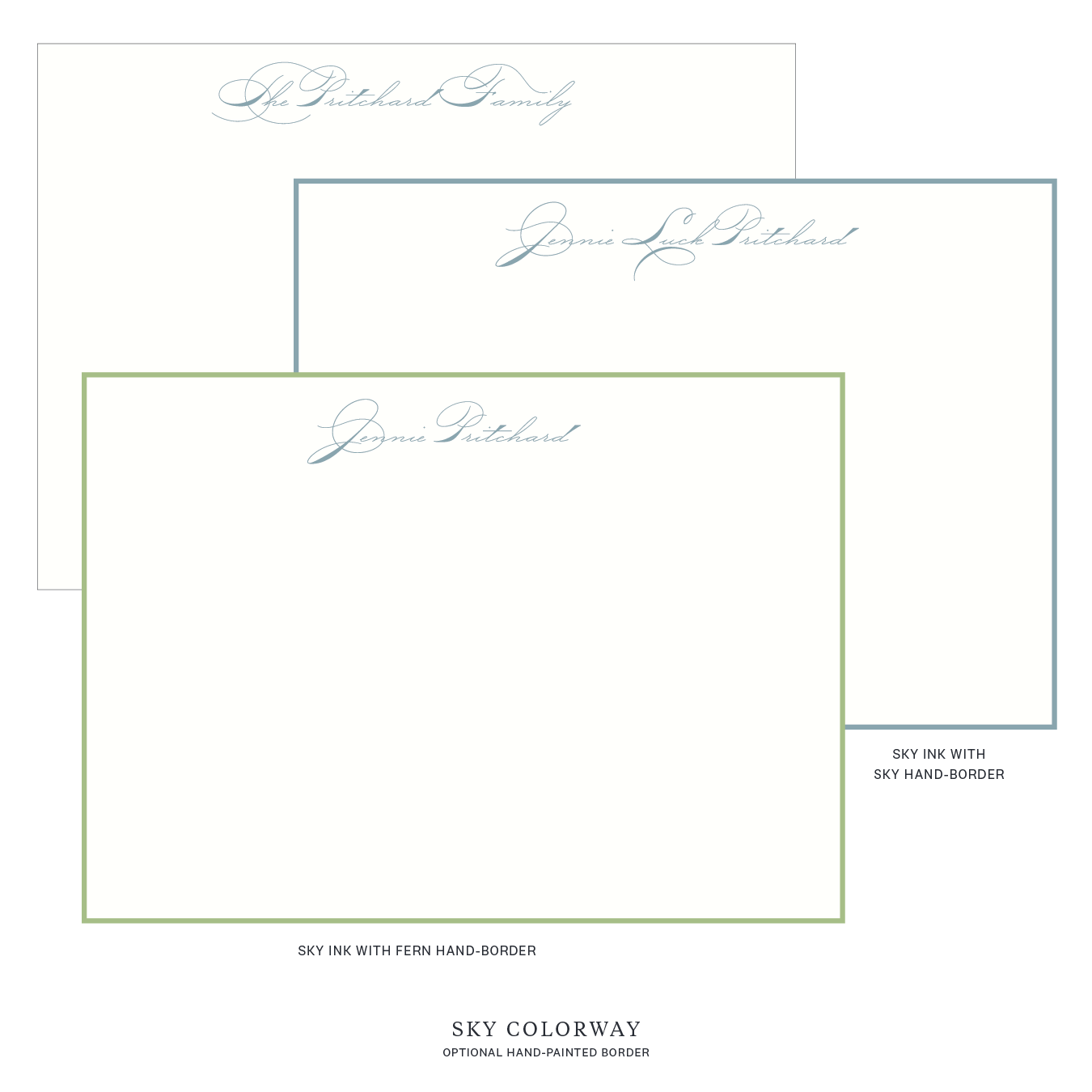 Primrose Laid Paper Notecard