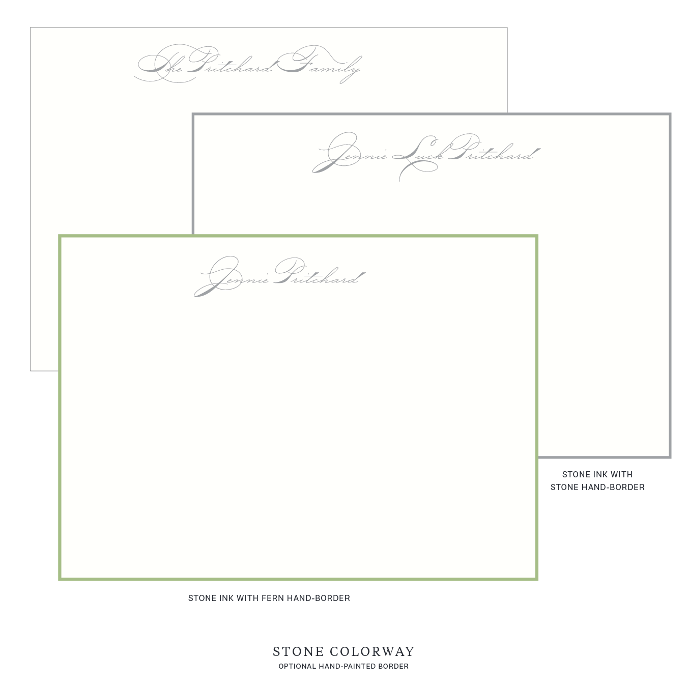 Primrose Laid Paper Notecard