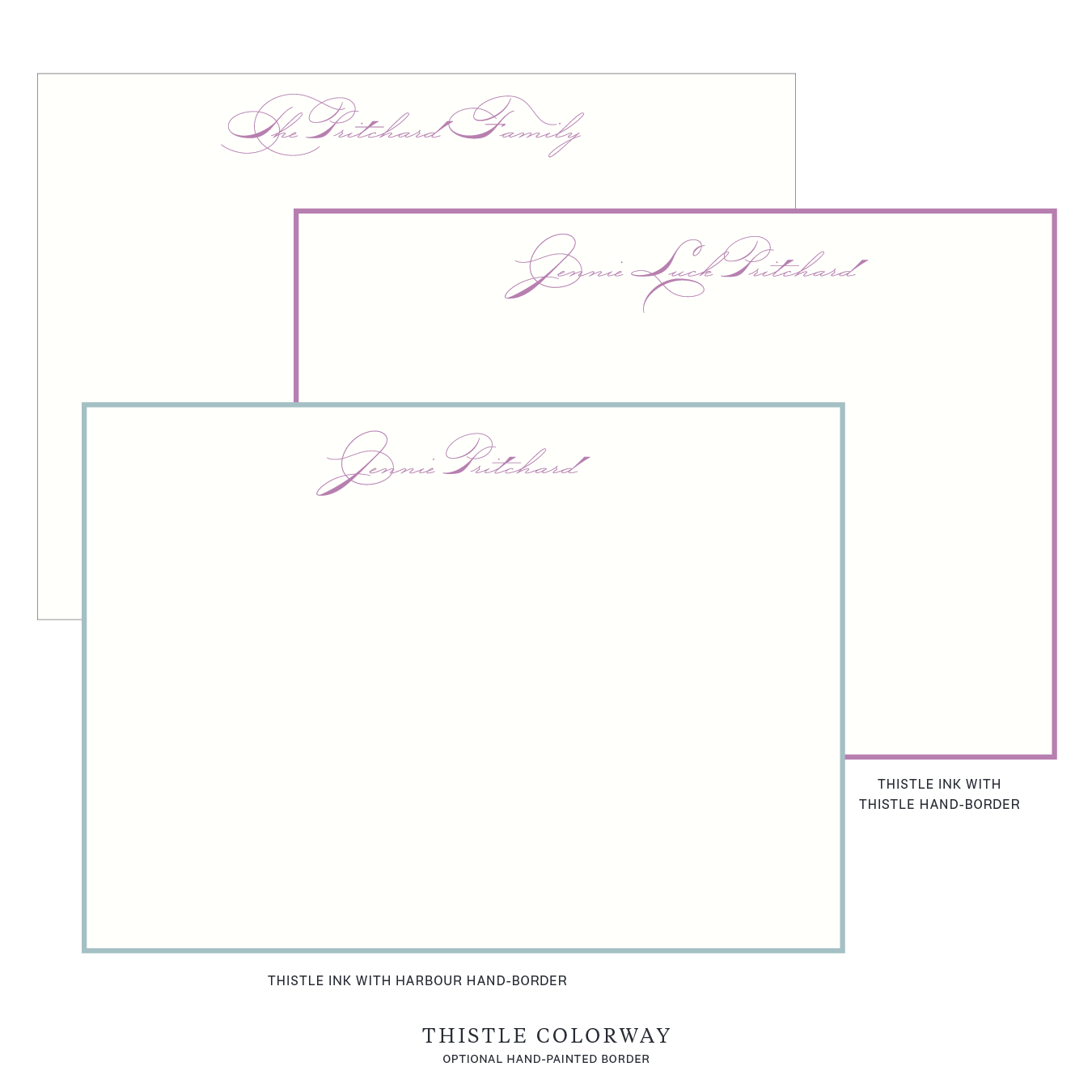 Primrose Laid Paper Notecard