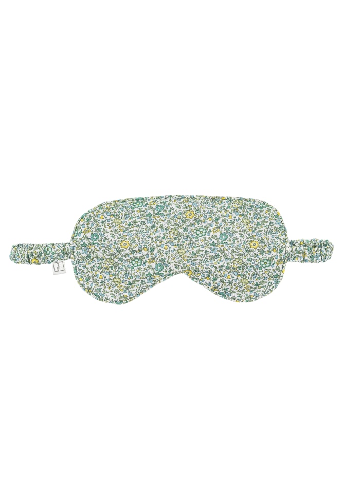 Liberty Lavender Eye Mask, Katie and Millie Green – Stovall Collection