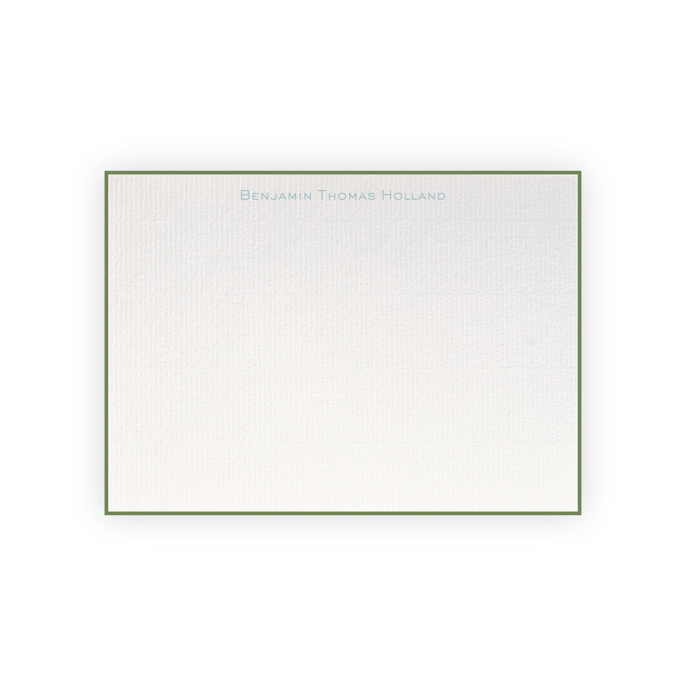 Richmond Laid Paper Notecard