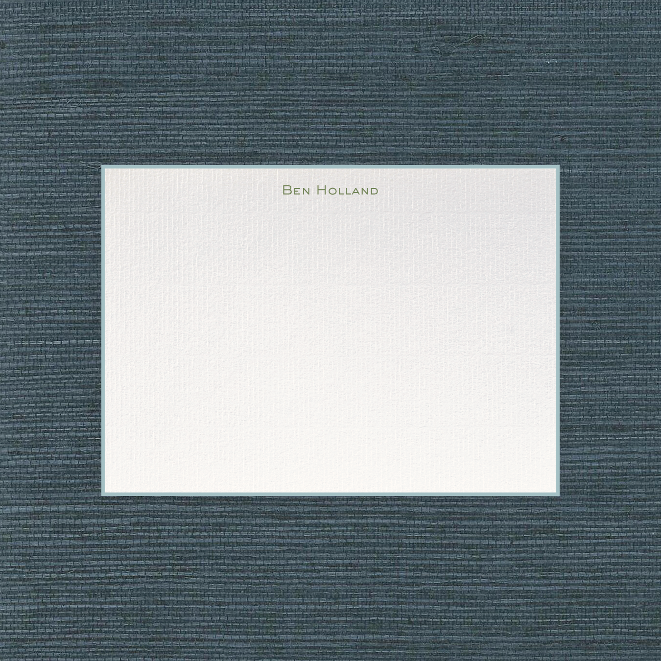 Richmond Laid Paper Notecard