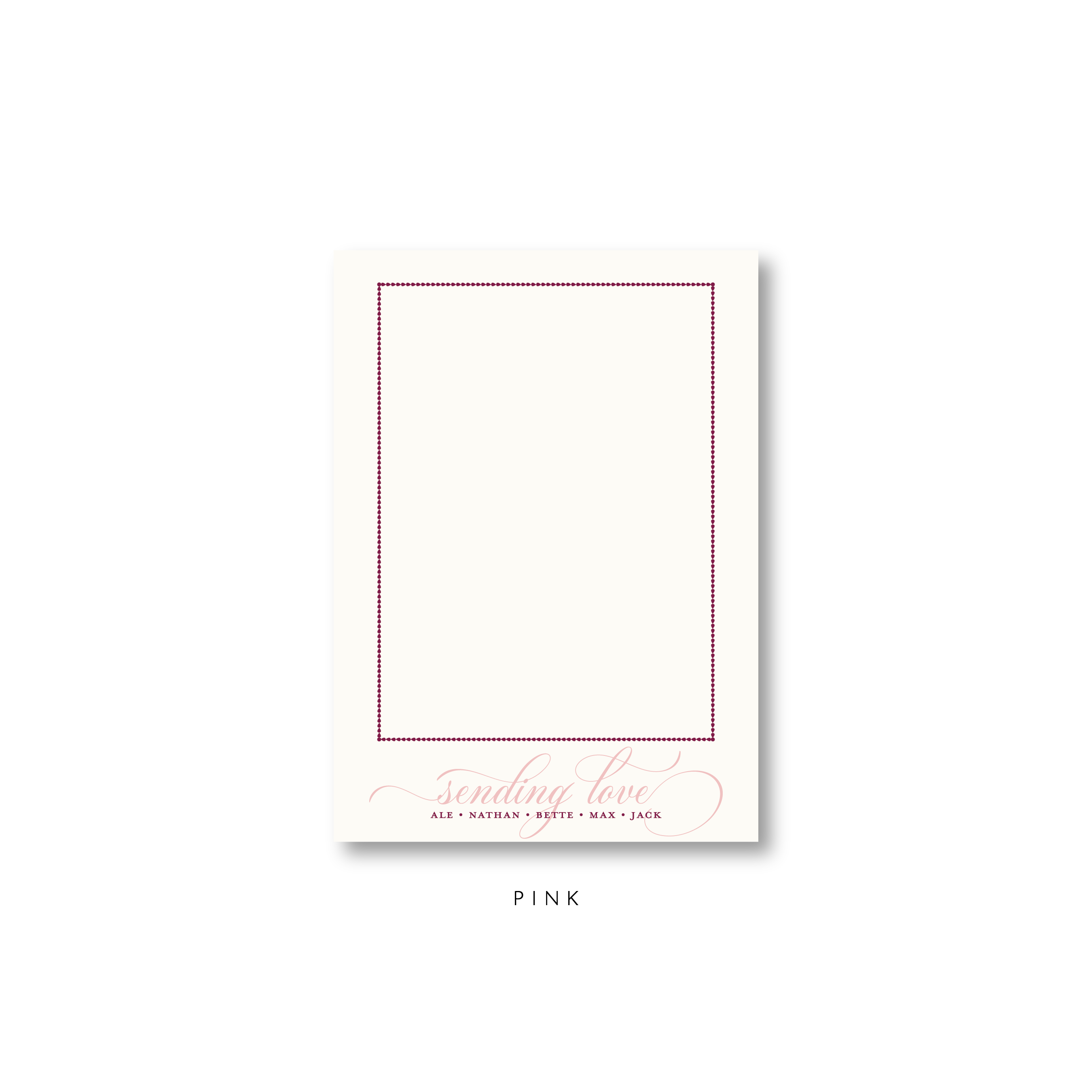 The Sending Love Petite Card