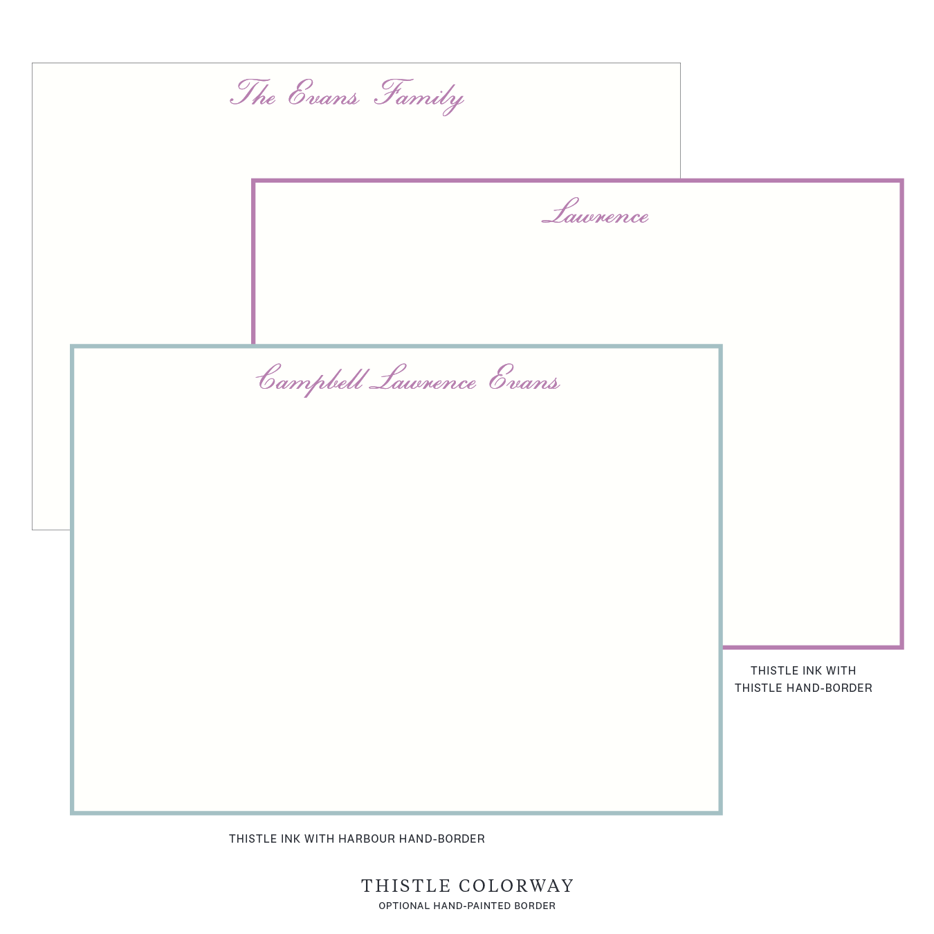 Surrey Laid Paper Notecard