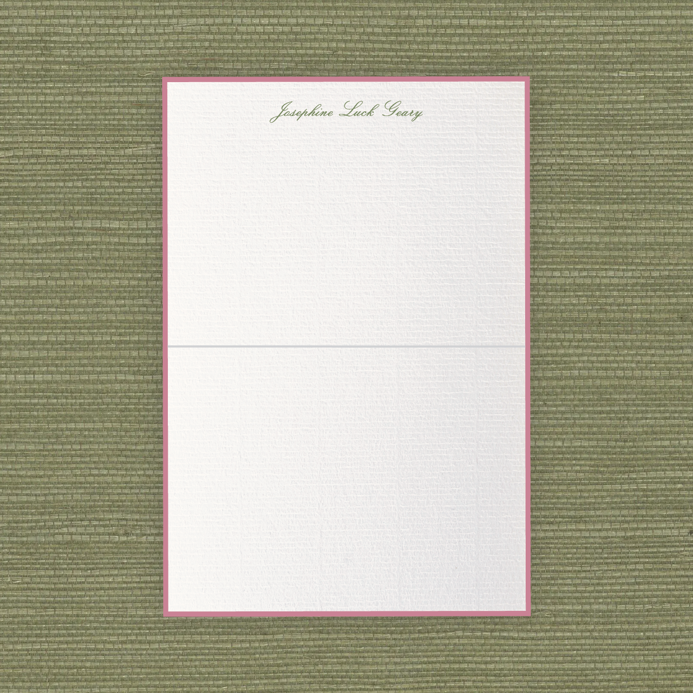 Sutton Laid Paper Letter Sheet