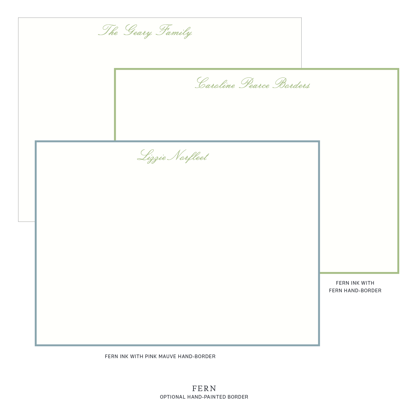 Sutton Laid Paper Notecard