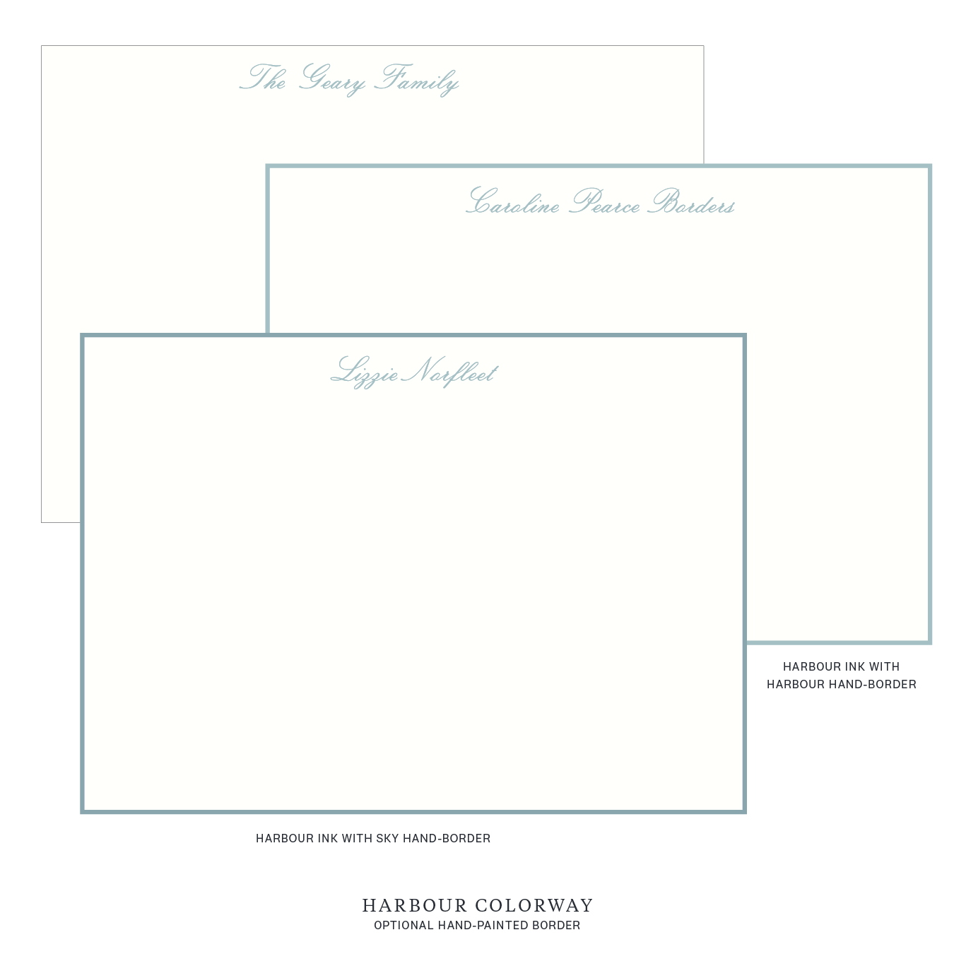 Sutton Laid Paper Notecard