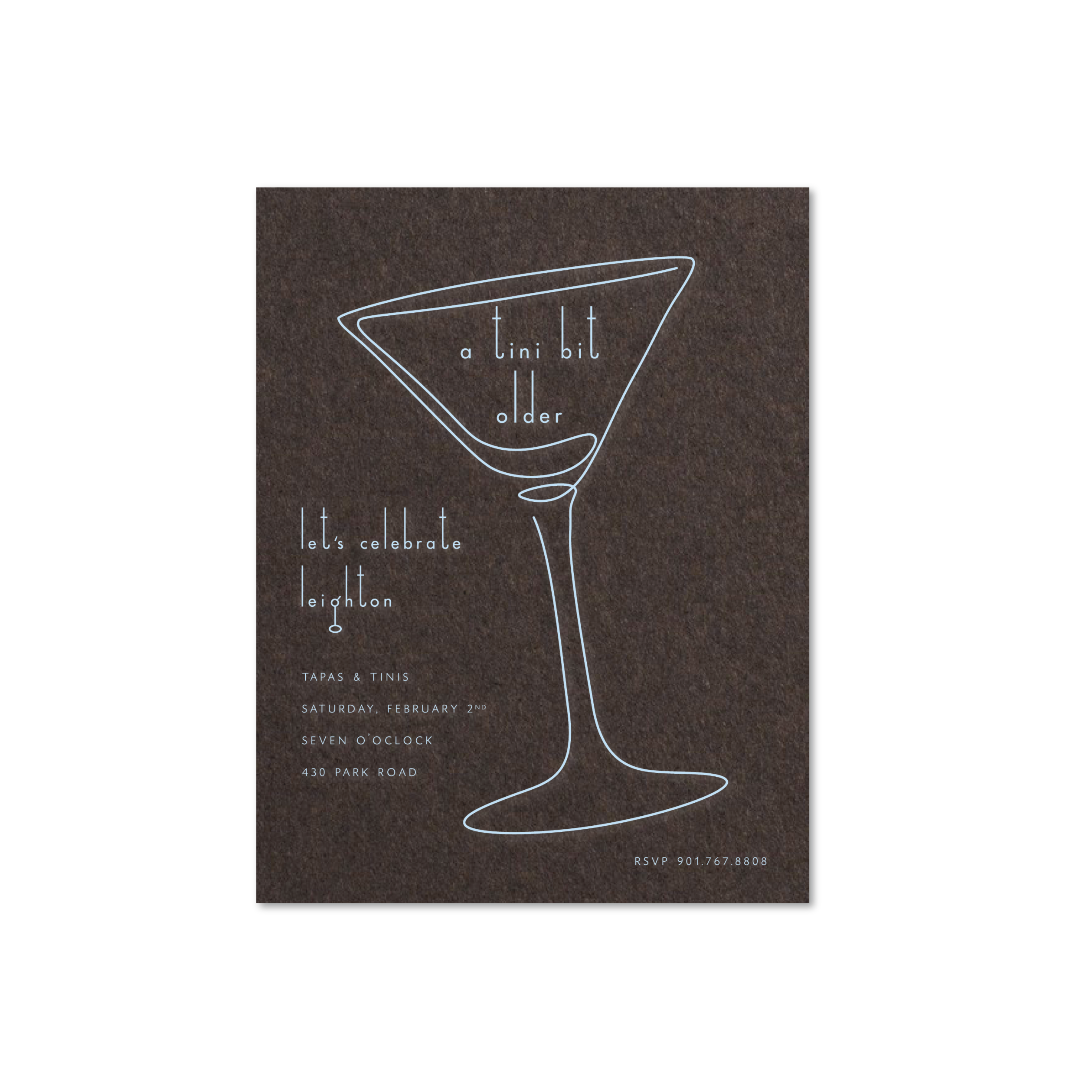 Tapas & Tinis Adult Birthday Party